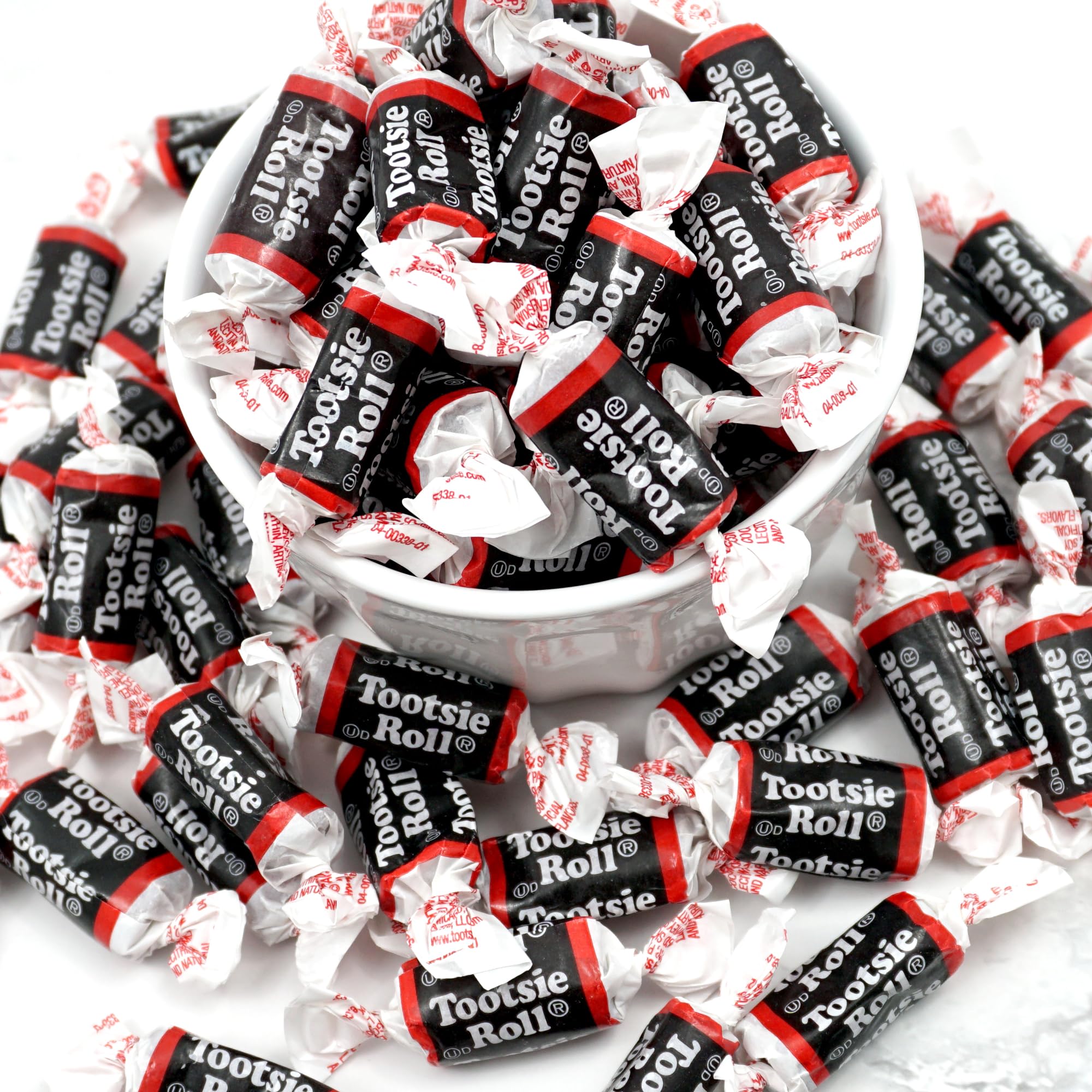 TootsieMidgees & Large Mix, 2lb Bulk Bag, Mini & Large Chocolate Bars, Individually Wrapped Bulk Candy, The Hampton Popcorn & Candy Company