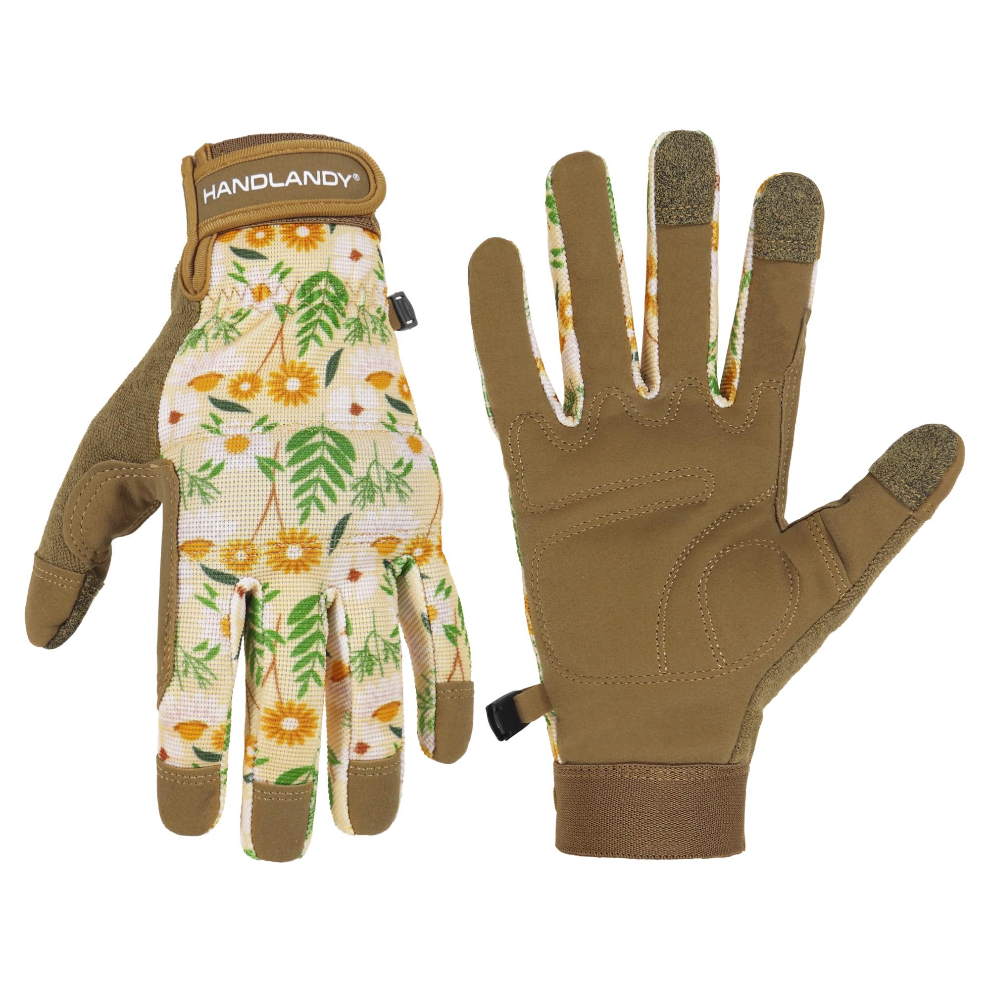 AIGEVTURE Safety Work Gloves Mens & Women, Light Duty Mechanic Gloves Touch Screen, Gardening Work Gloves with Grip,High Dexterity