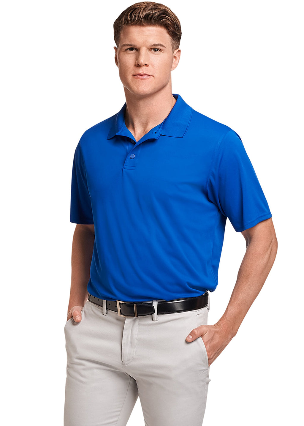 Russell Athletic Mens Dri-Power Performance Polo | Premium Dri-fit Polo Shirt for Men