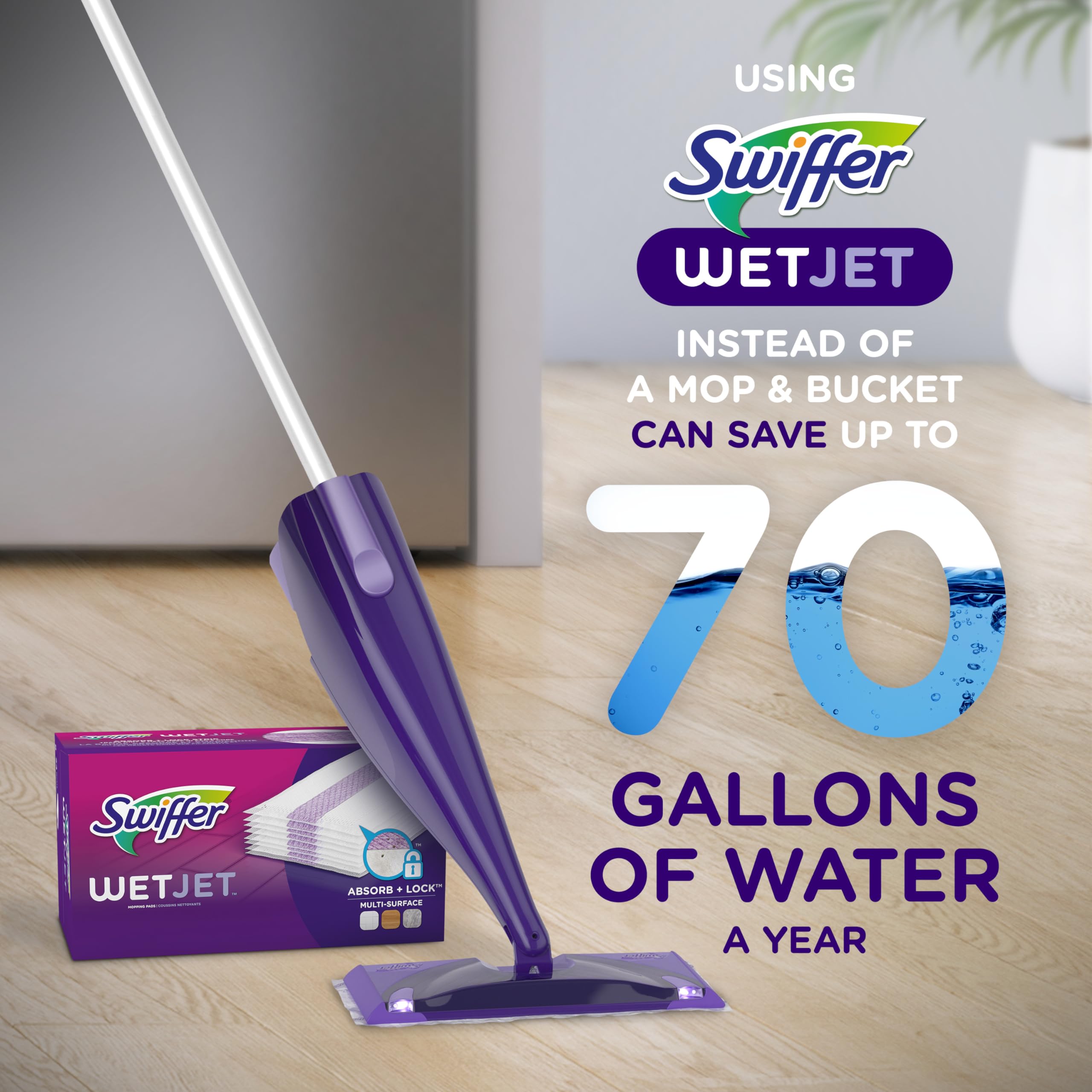 Swiffer WetJet Wood Mopping Pad Refill - 12ct (Pack of 3)