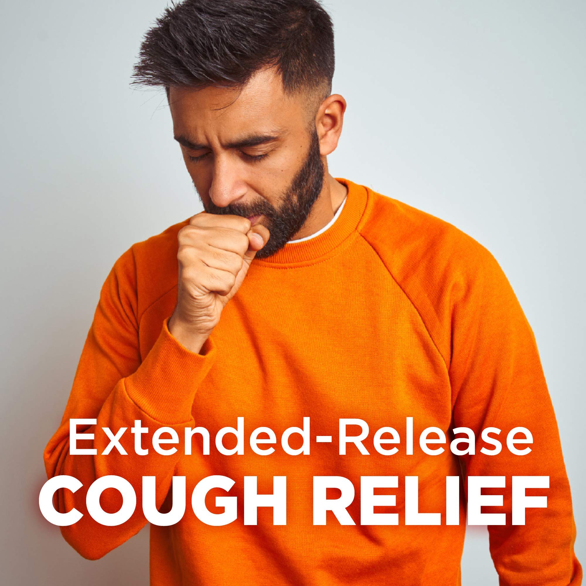 Amazon Basic Care 12 Hour Cough DM Syrup, Extended-Release Dextromethorphan, Grape Flavor Cough Medicine, 5 fl oz (1-Pack)