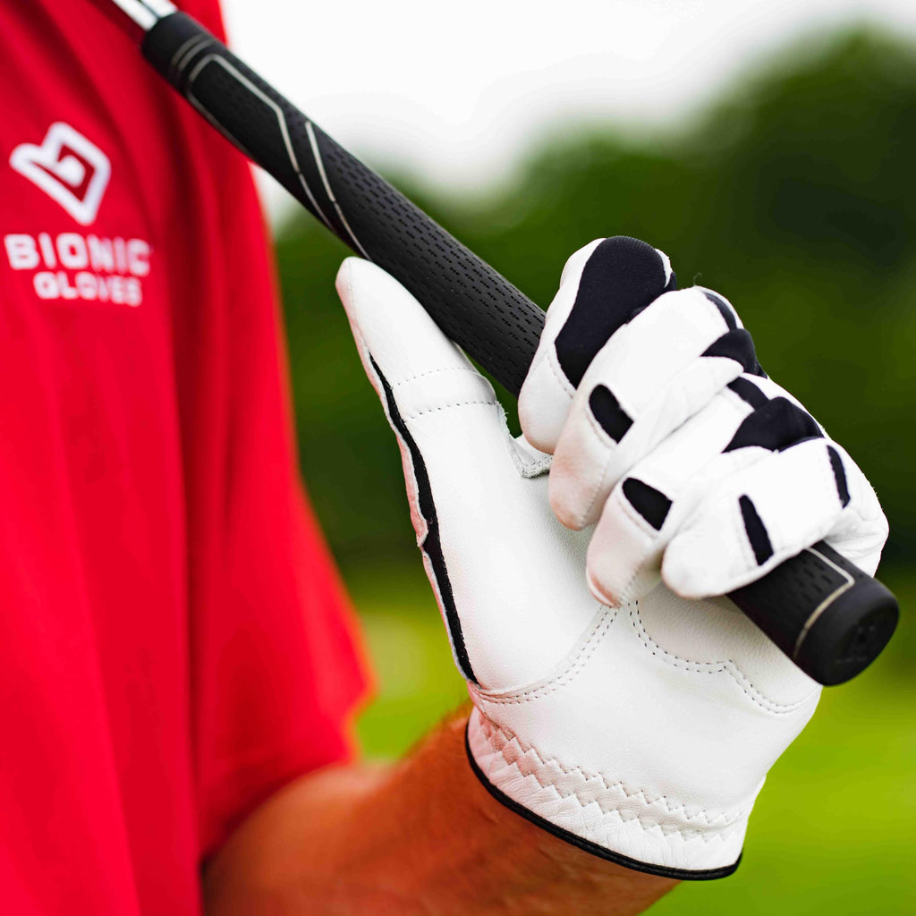 Bionic Men's StableGrip 2.0 Golf Glove Made from Premium Cabretta Leather