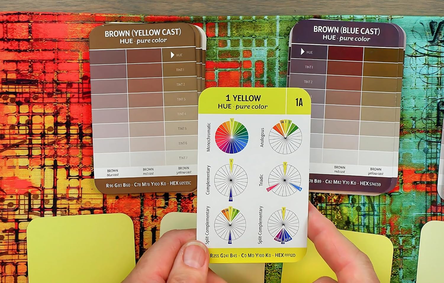 Essential Color Card Deck: Break out of the Color Wheel with 200 Cards to Mix, Match & Plan! Includes Hues, Tints, Tones, Shades & Values