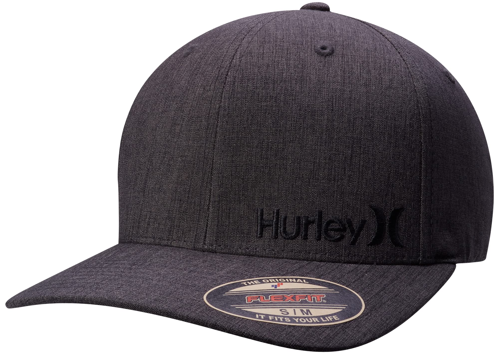 Hurley mens One & Only Corp Flexfit Perma Curve Bill Baseball Hat
