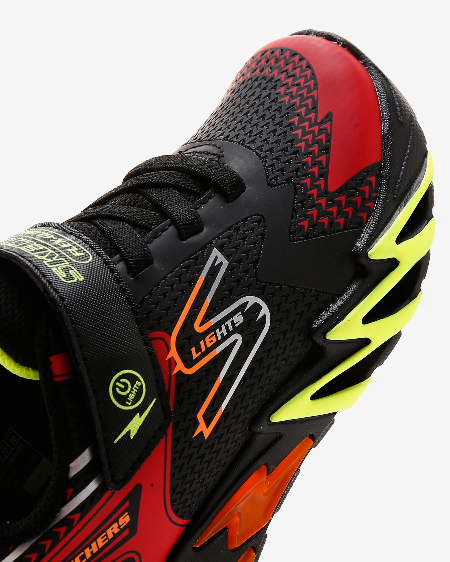 Skechers Unisex-Child Flex-Glow Bolt