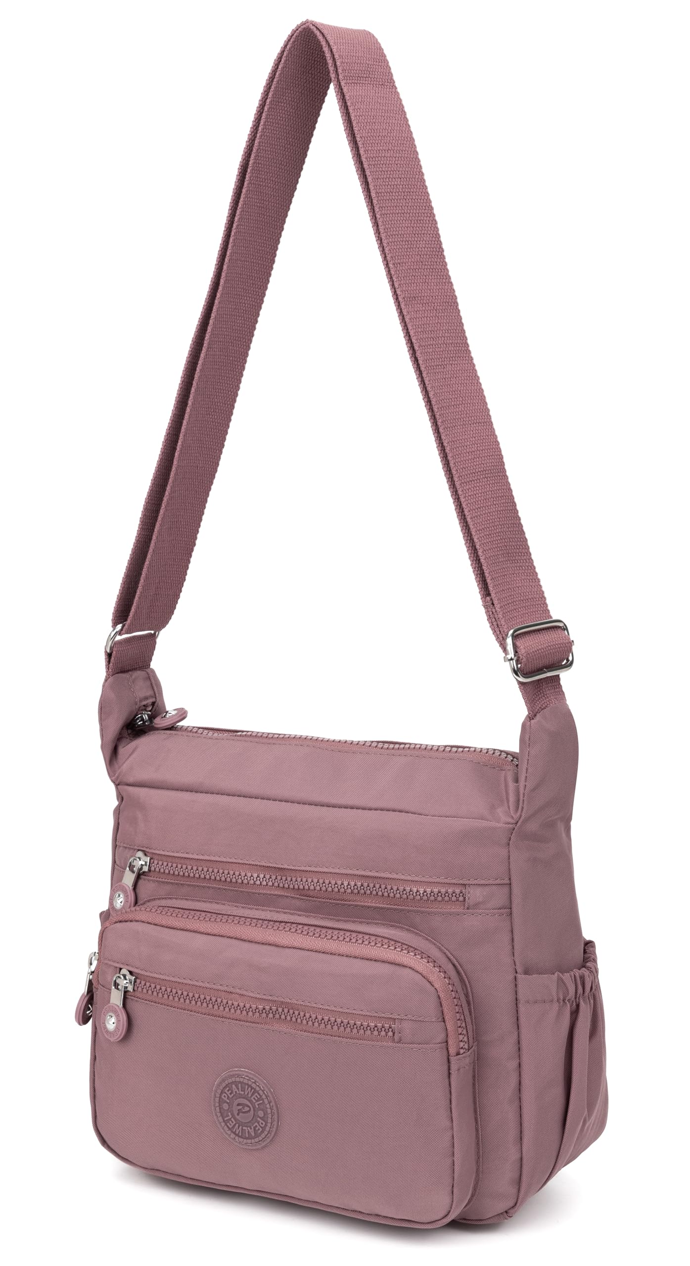 Pealwel Women Shoulder Handbag Roomy Multiple Pockets Bag Ladies Crossbody Purse Tote Top Handle Satchel
