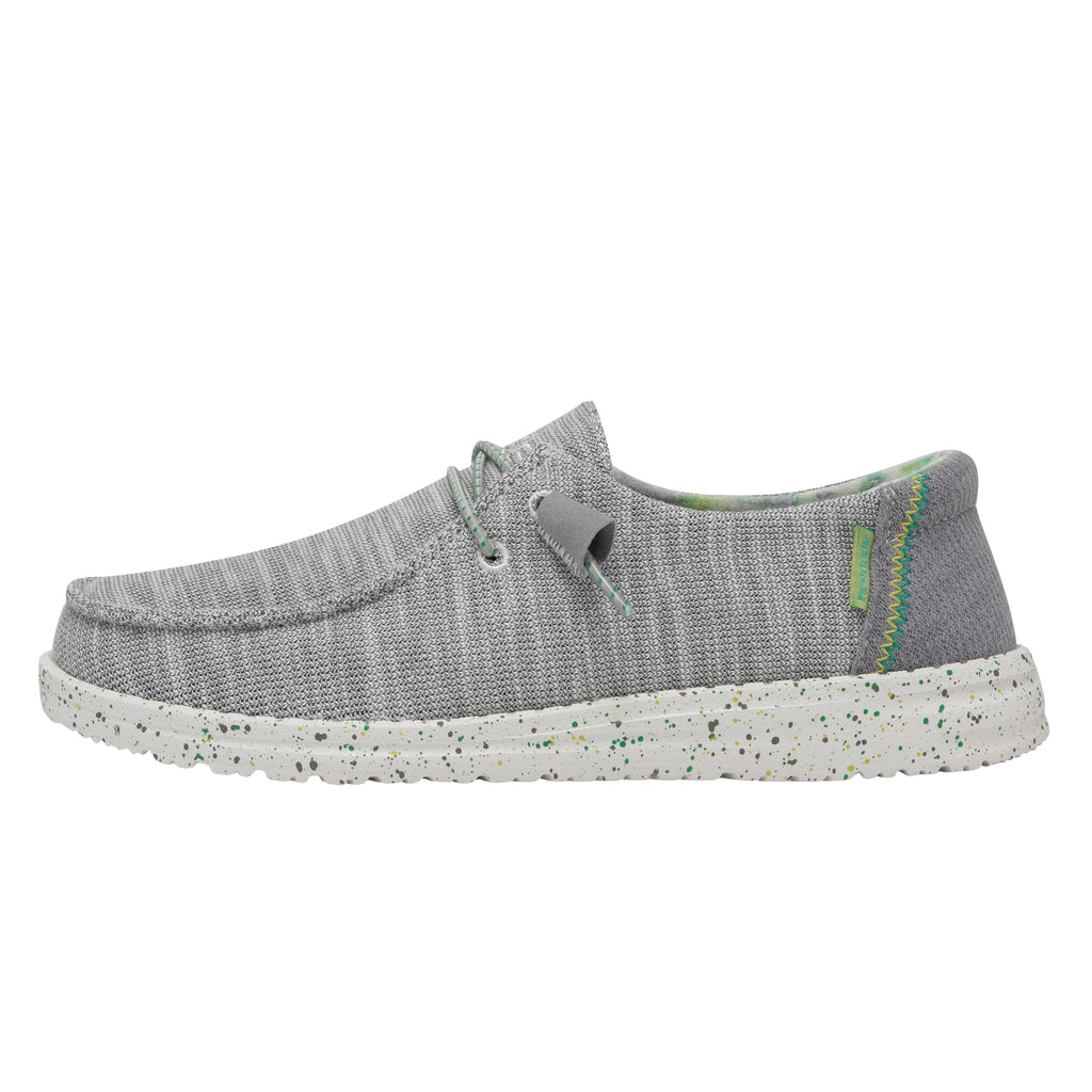HEYDUDE Wendy Stretch Canvas Women’s Shoes, Women’s Slip-on Loafers, Comfortable & Light-Weight