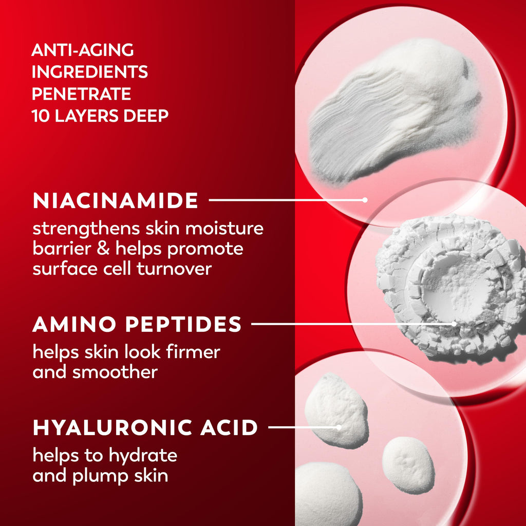 Olay Face Moisturizer, Regenerist Micro-Sculpting Cream for Women, Fragrance-Free - Anti-Aging, Anti-Wrinkle, Firming Skin Care - Triple Collagen Cream, Peptide, Hyaluronic Acid, Niacinamide, 1.7oz