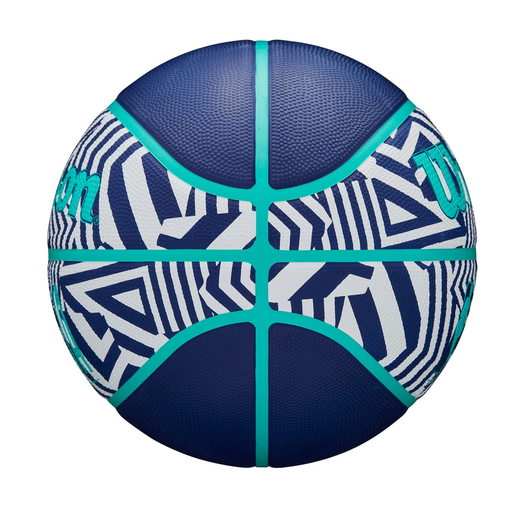 WILSON NBA DRV Outdoor Basketball - Indigo/Beige, Size 5-27.5"