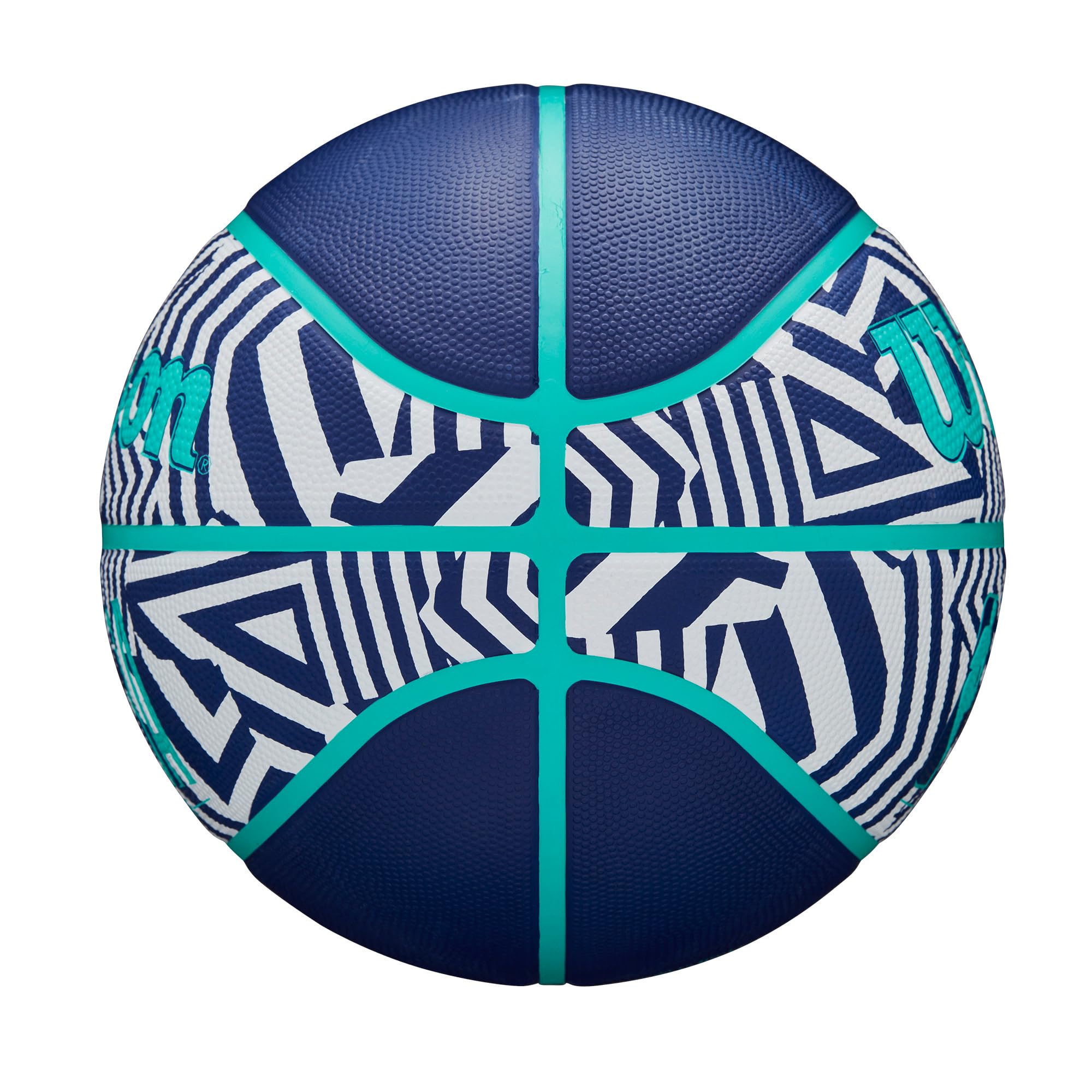 WILSON NBA DRV Outdoor Basketball - Indigo/Beige, Size 5-27.5"