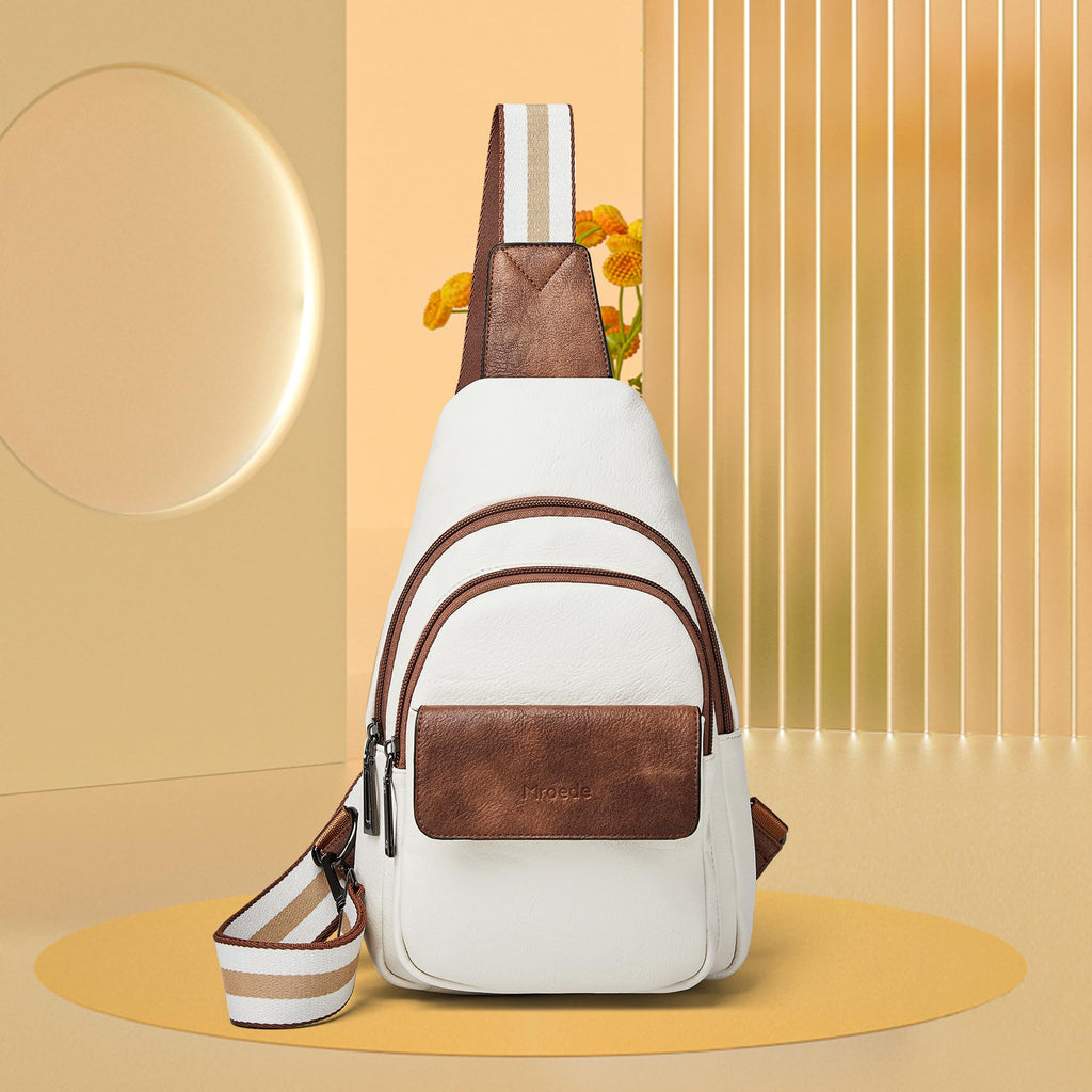 Sling Bag Crossbody Bags for Women Small Cross Body Bag Fanny Packs Chest Sling Purse for Daily Travel Leisure Sport