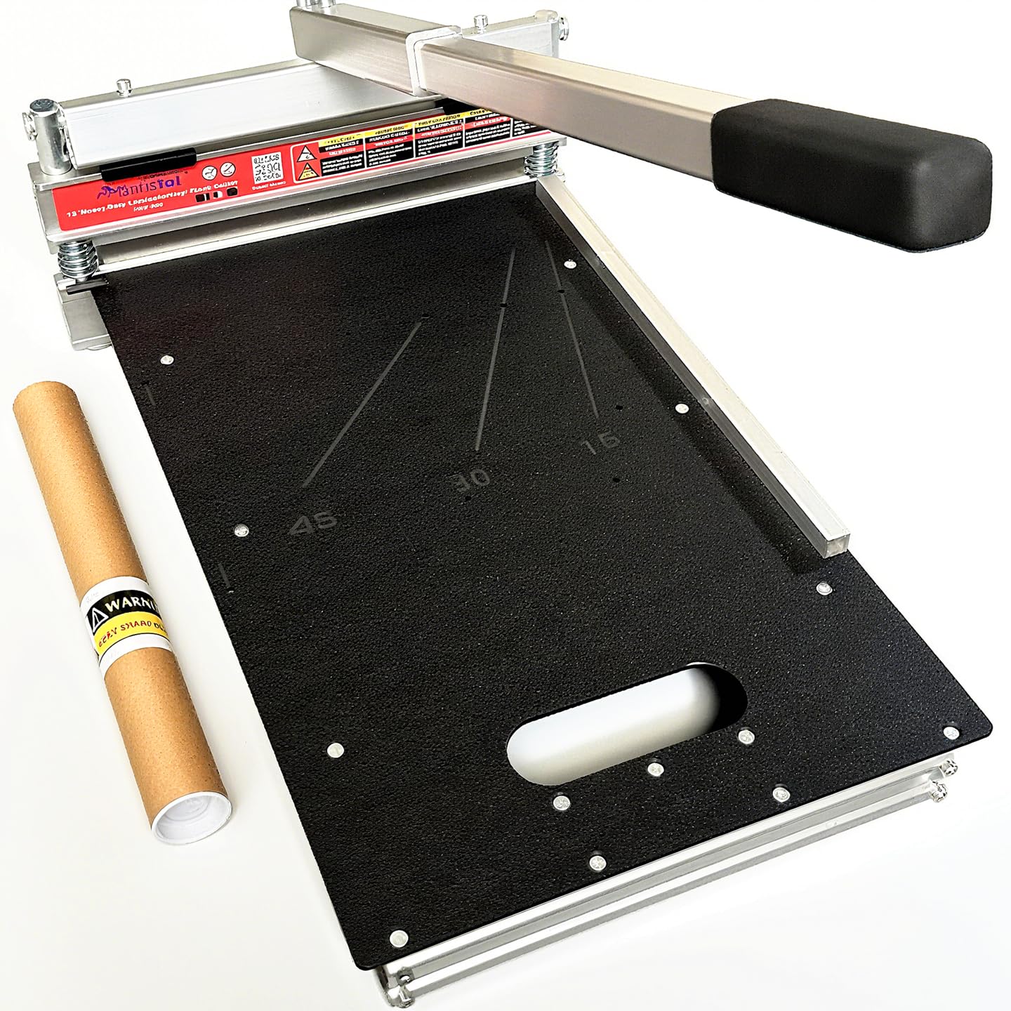 Heavy Duty Laminate/Vinyl Plank Cutter 13"; Instant 15/30/45 Angles to Cut Laminate, All Vinyl Planks, Engineer Wood, Siding & More in Just 1 Step; Super Cost-effective for Thanksgiving！
