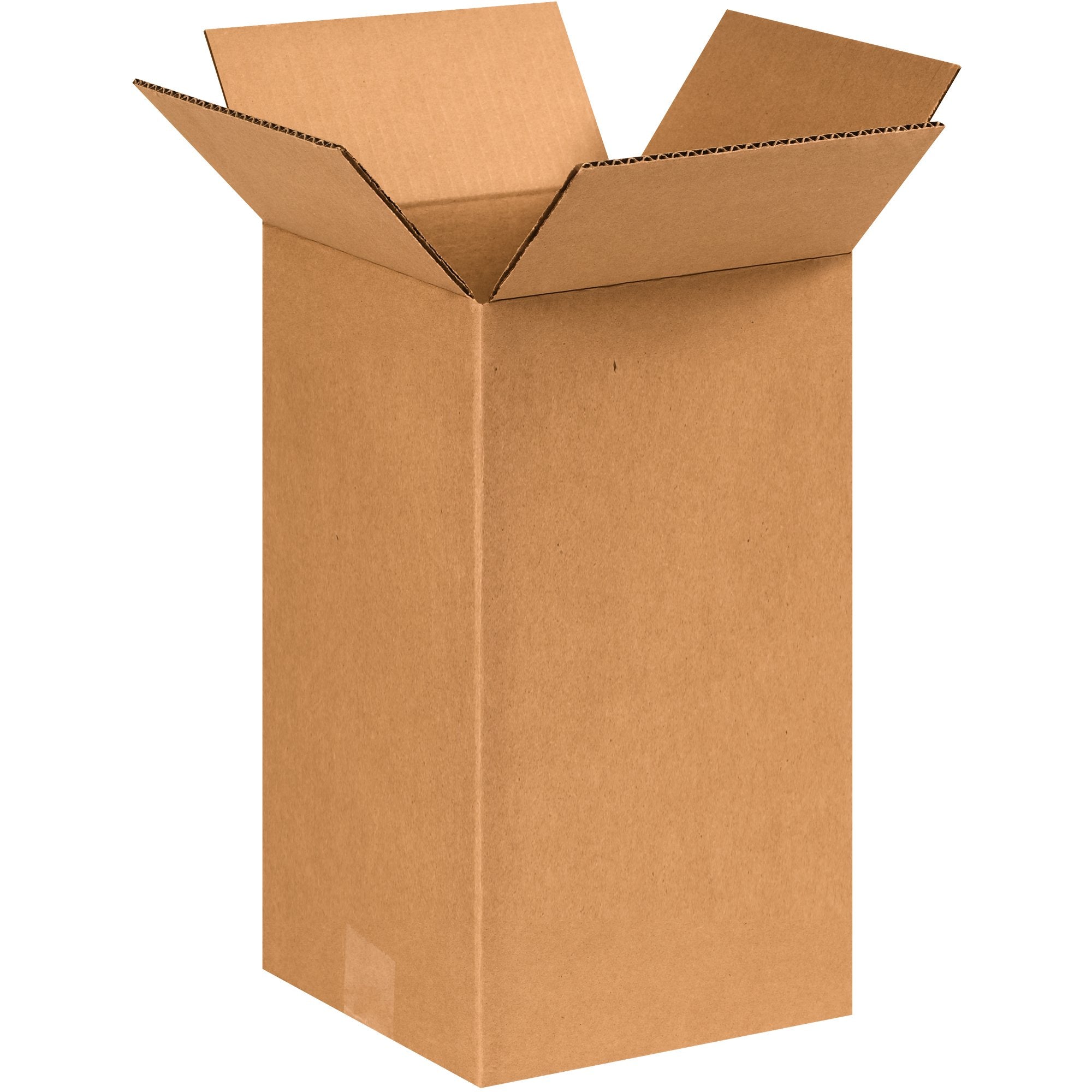 BOX USA 4x4x40 Tall Corrugated Boxes, Tall, 4L x 4W x 40H, Pack of 25 | Shipping, Packaging, Moving, Storage Box for Home or Business, Strong Wholesale Bulk Boxes