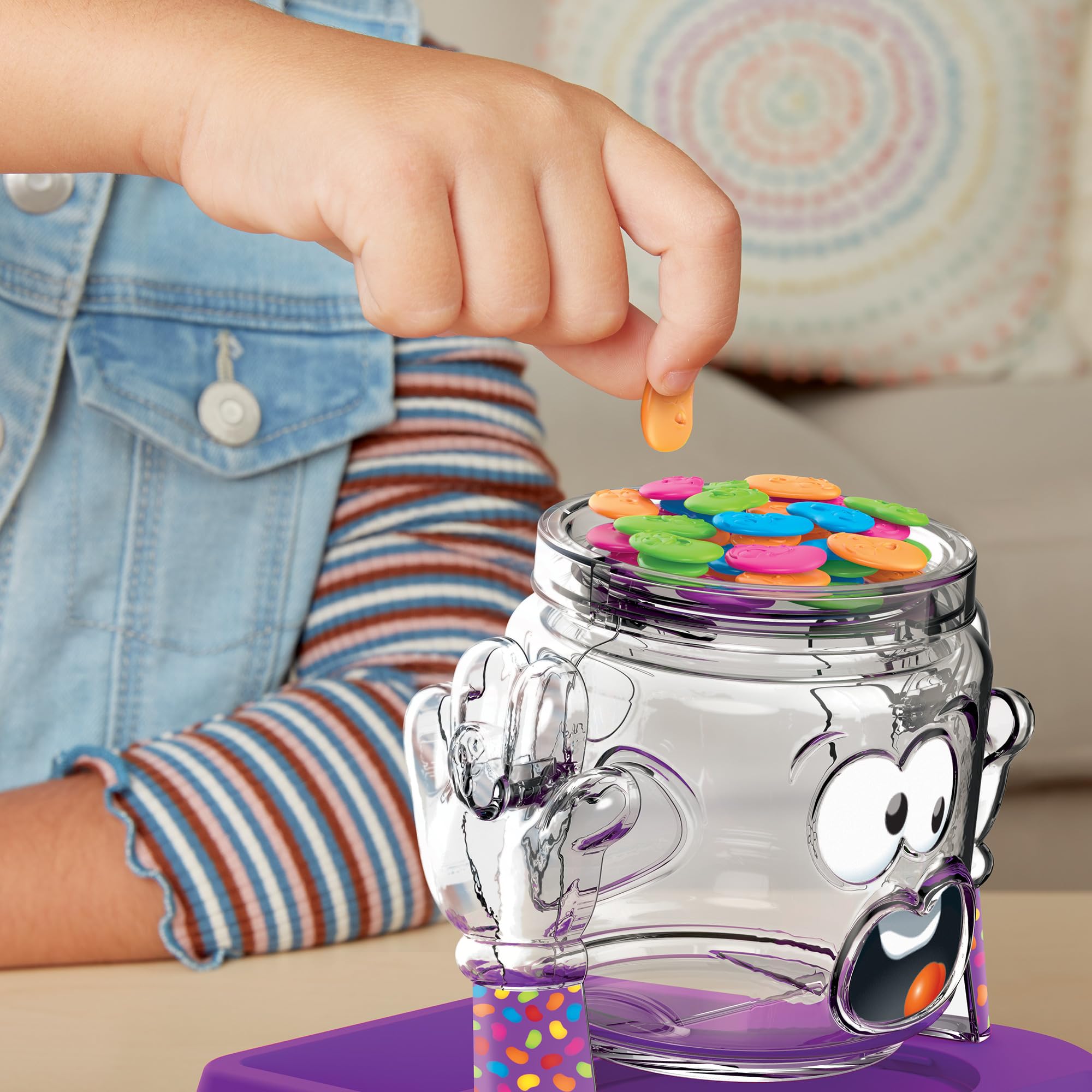 Hasbro Gaming Don't Spill The Beans Game for Kids, Easy and Fun Balancing Game for Children Ages 3 and Up, Easter Gifts for Boys and Girls, Preschool Games for 2 Players, Kids Board Games