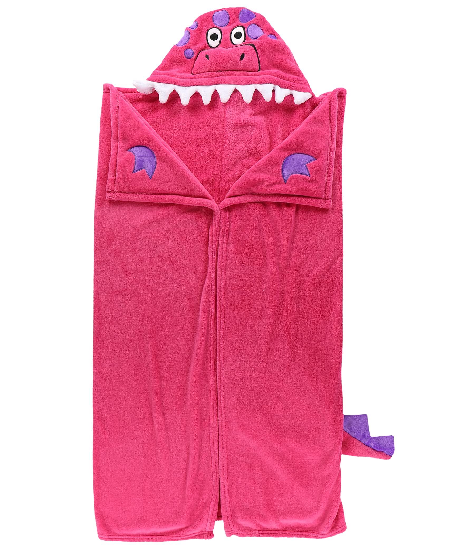 Lazy One Wearable Hooded Blanket for Kids, Animal Hooded Blanket (Bigfoot)