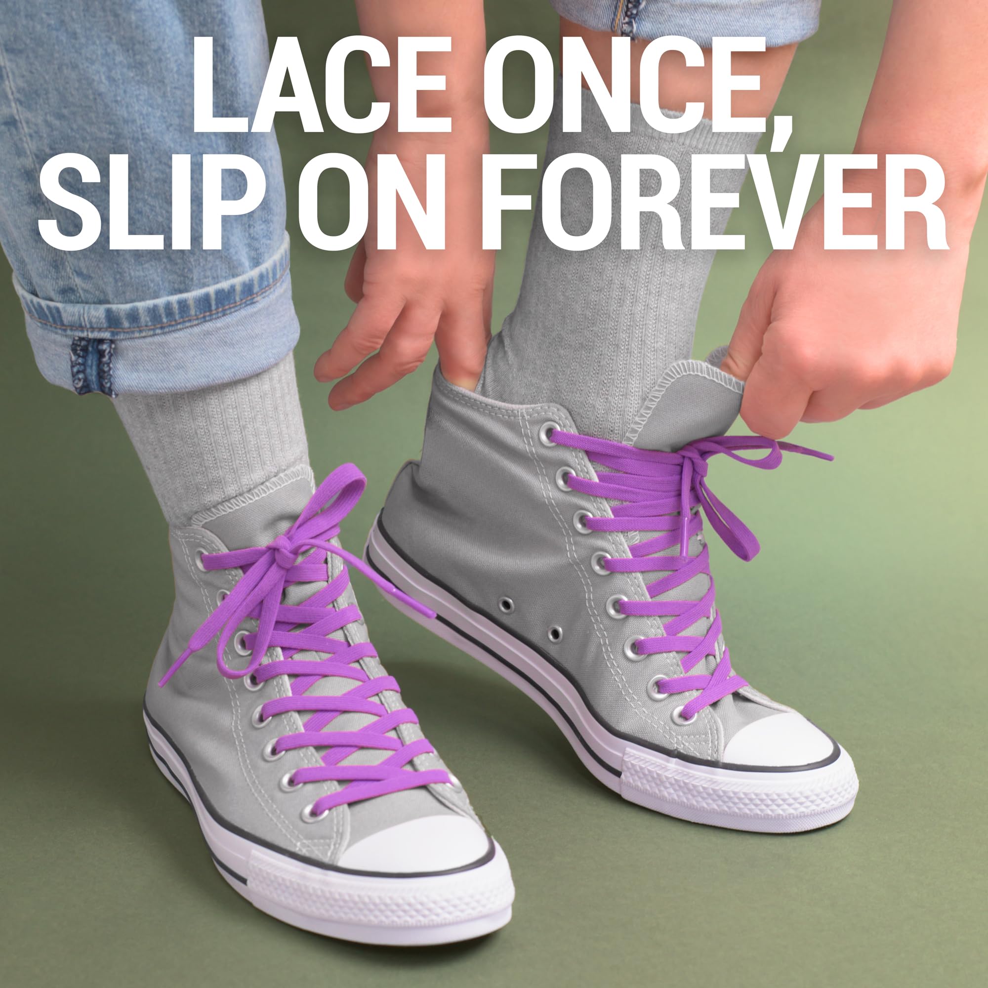 Miscly Flat Elastic Shoelaces