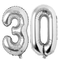 Brown Number 10 Balloons 40 Inch Giant Brown 10 Foil Mylar Balloons for 10th Birthday Anniversary Events Party Decorations