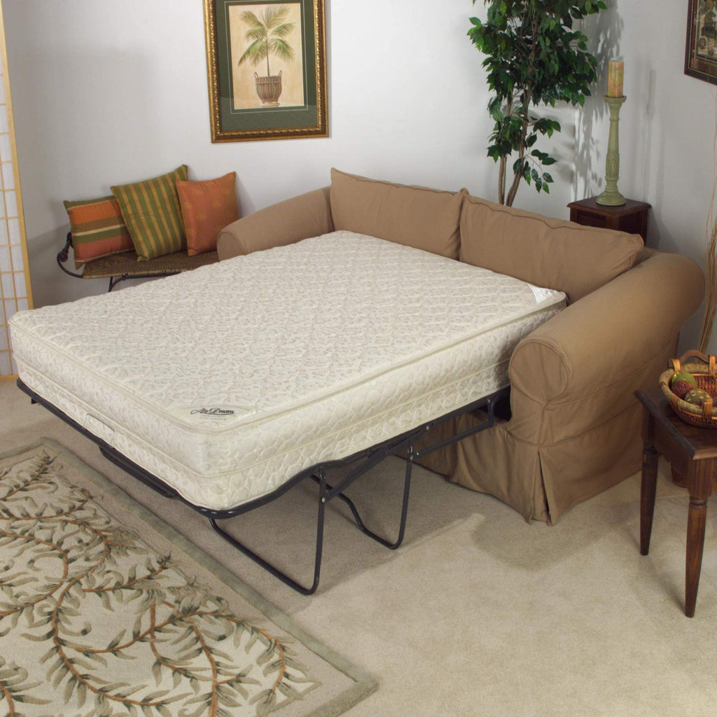 Leggett & Platt AirDream Hypoallergenic Inflatable Mattress with Electric Hand Pump for Sleeper Sofas, 52" Full