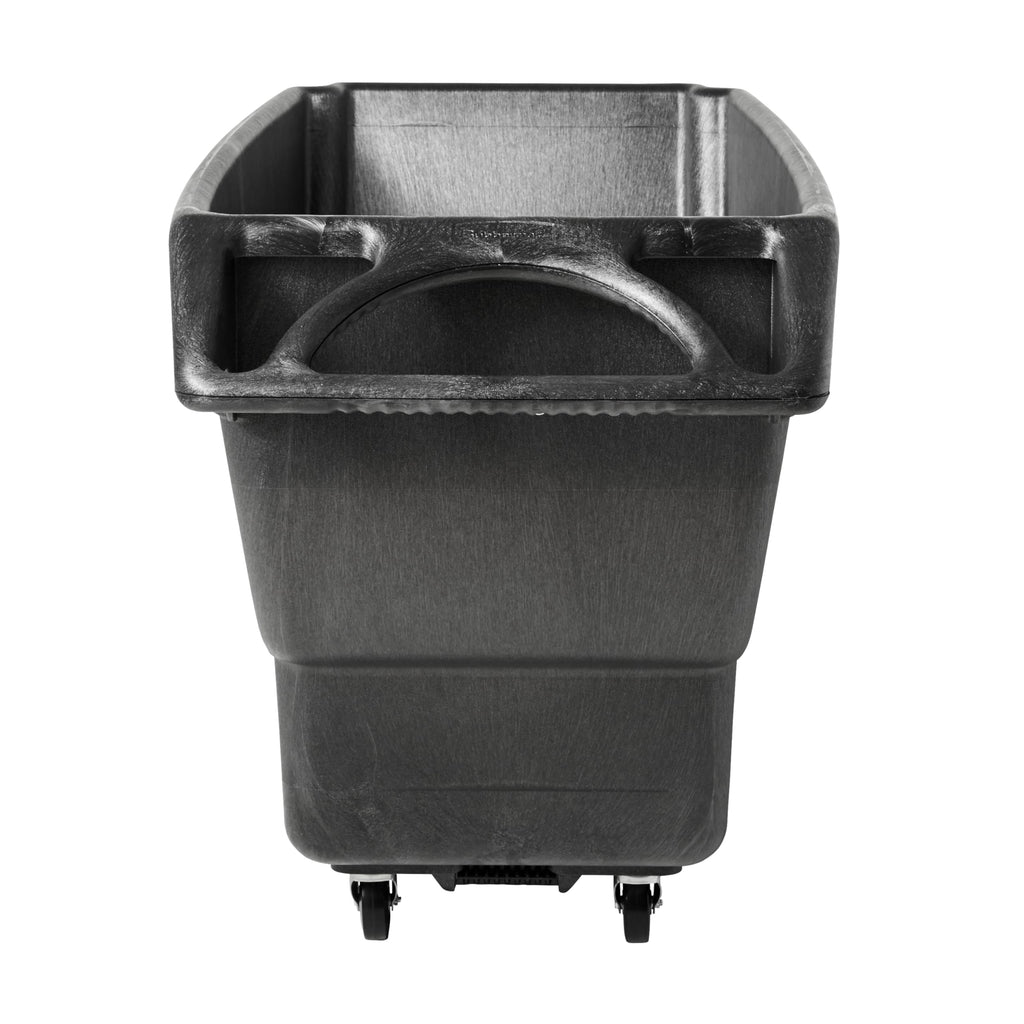 Rubbermaid Commercial Products Tilt Truck, 1 Cu Yd, 2100lb Cap, Black