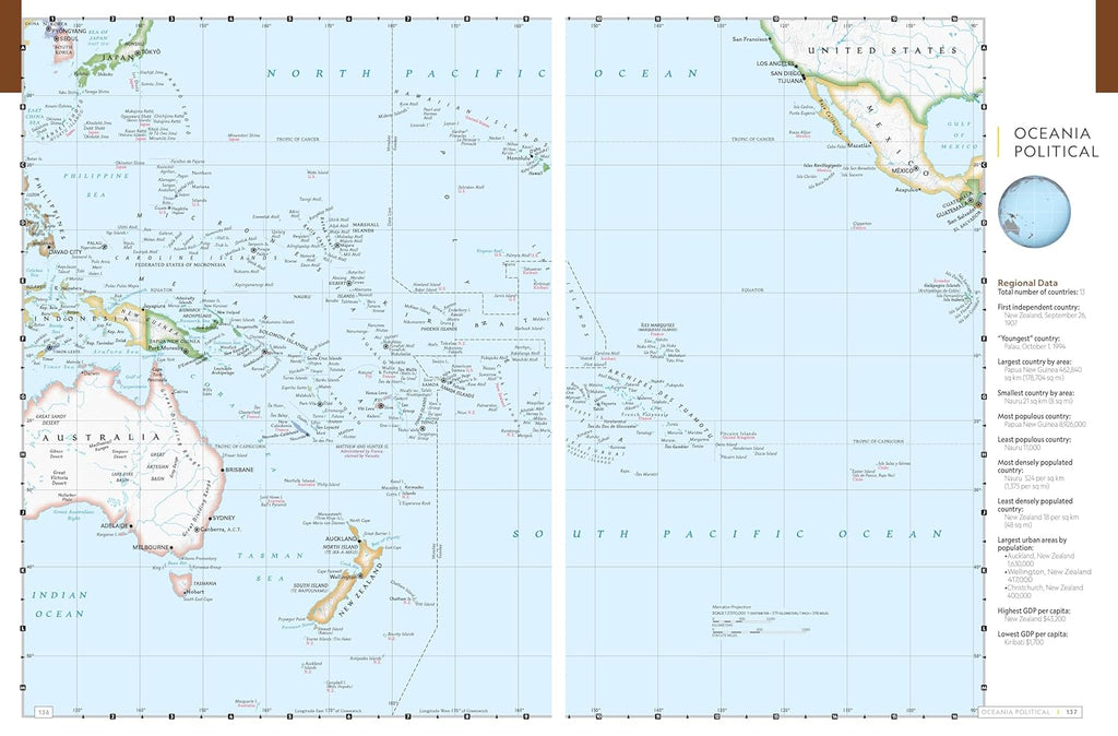 National Geographic Concise Atlas of the World, 5th edition: Authoritative and complete, with more than 200 maps and illustrations