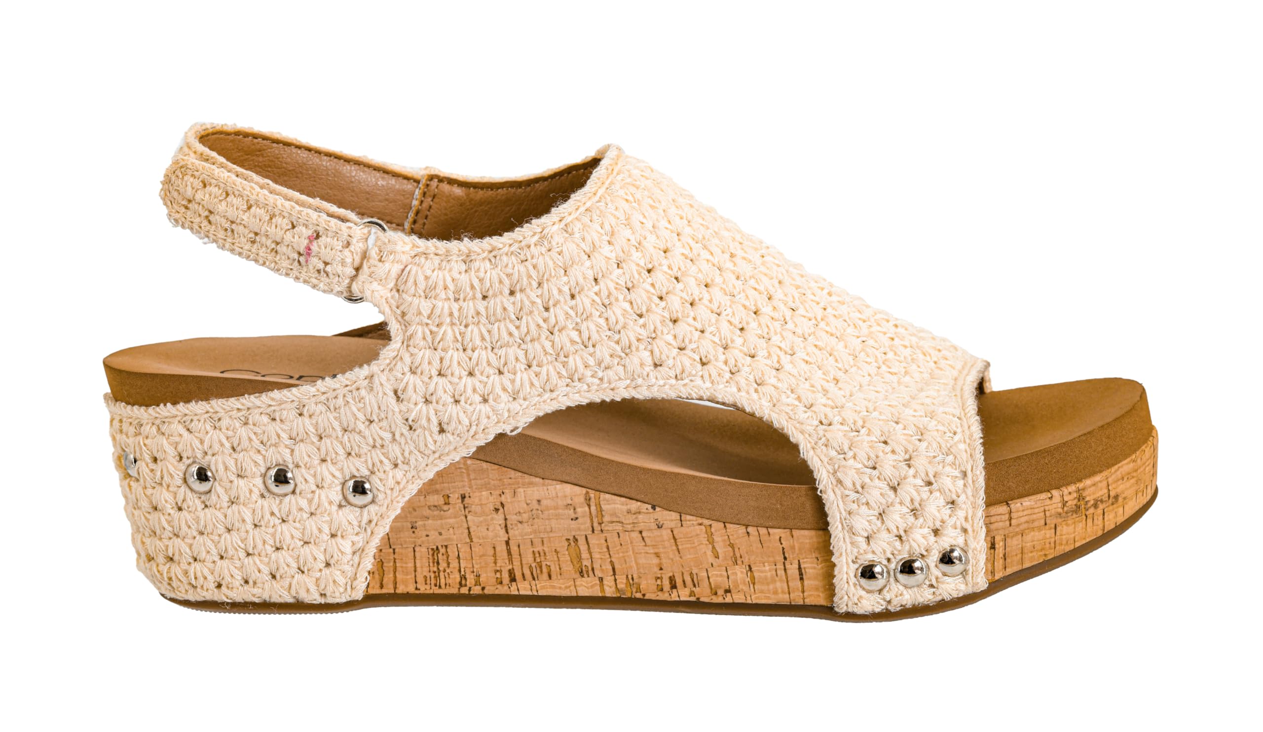 Corkys Footwear Volta Wedge - Chic Elegance Meets All-Year Comfort with a 2-Inch Cork Heel and Marshmallow Insole for Stylish Everyday Wear and All-Day Comfort