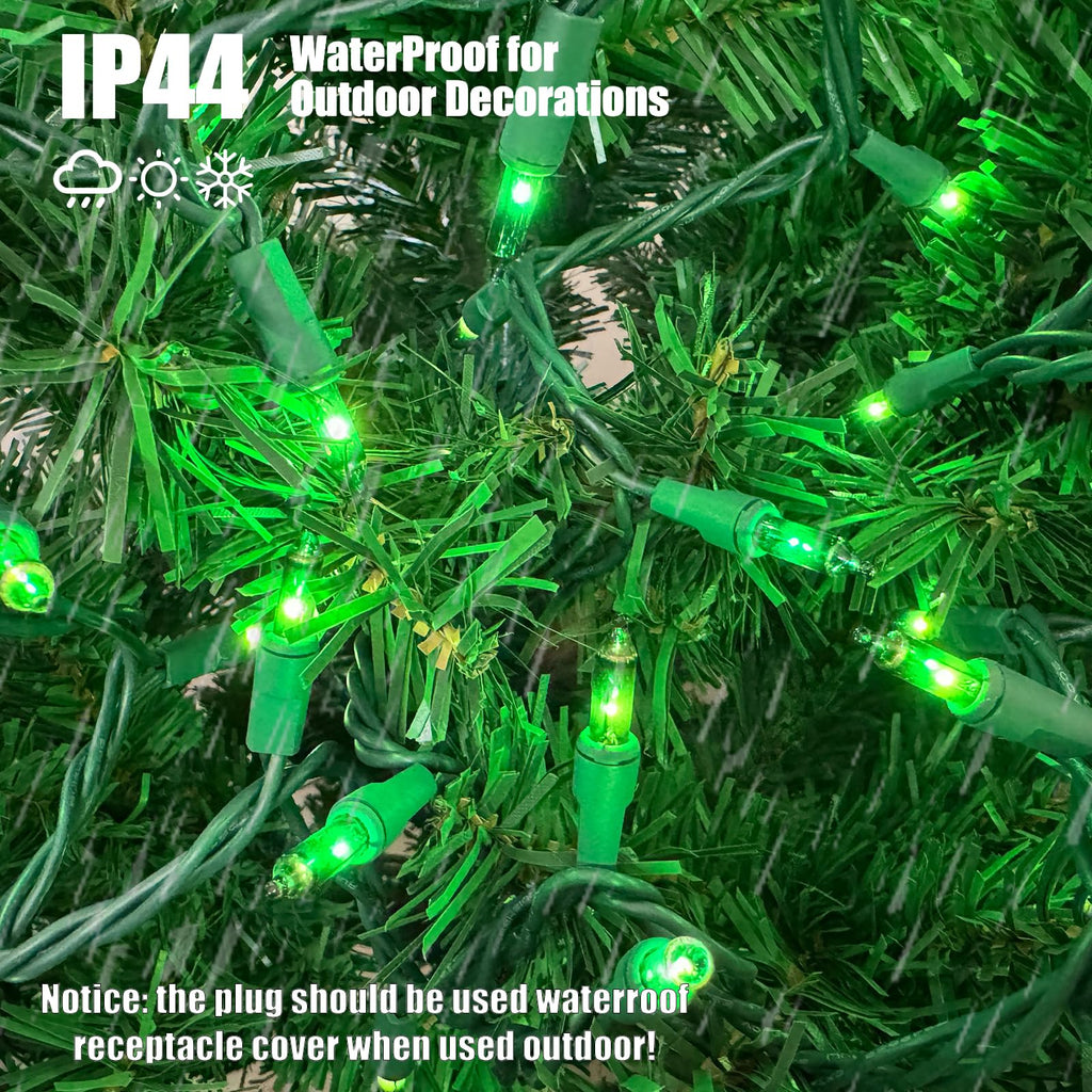 HISHINY Christmas Lights 100 Count Pink Christmas Tree String Lights with Green Wire for Outdoor Indoor Christmas Decorations Wedding Decorations Valentines Day Decor,UL Certified (21feet)
