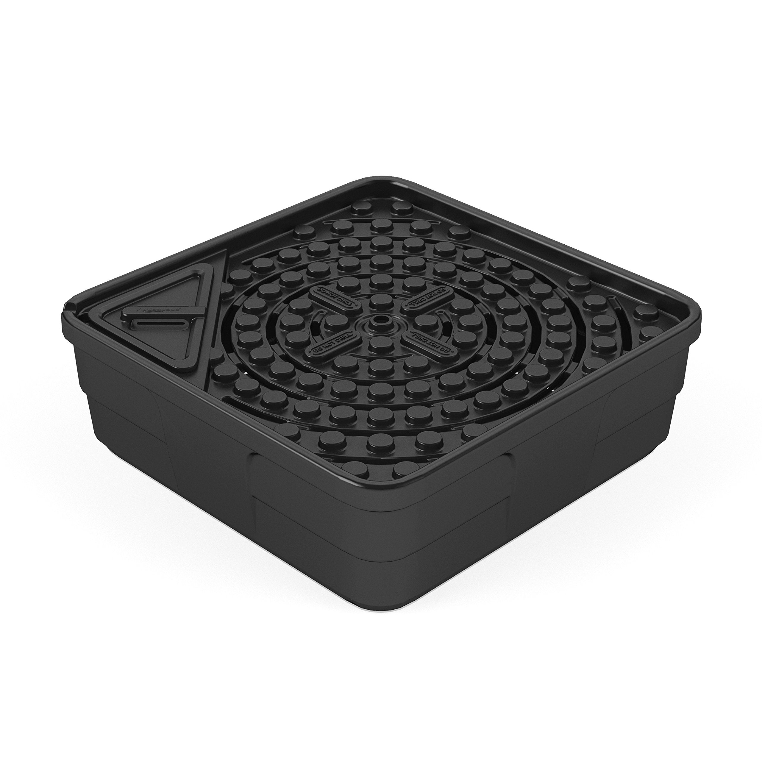 Aquascape AquaBasin 30 Fountain and Water Feature Basin for Landscape and Garden | 78223, Black, 27 Gallon