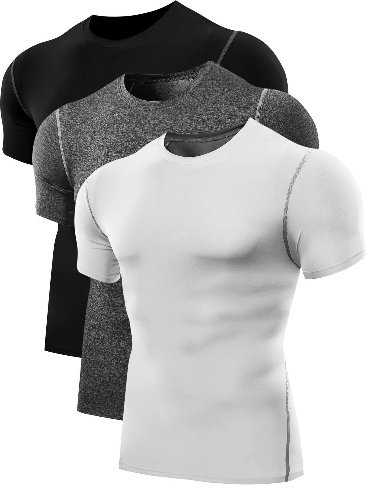 NELEUS Men's Dry Fit Athletic Running Shirt