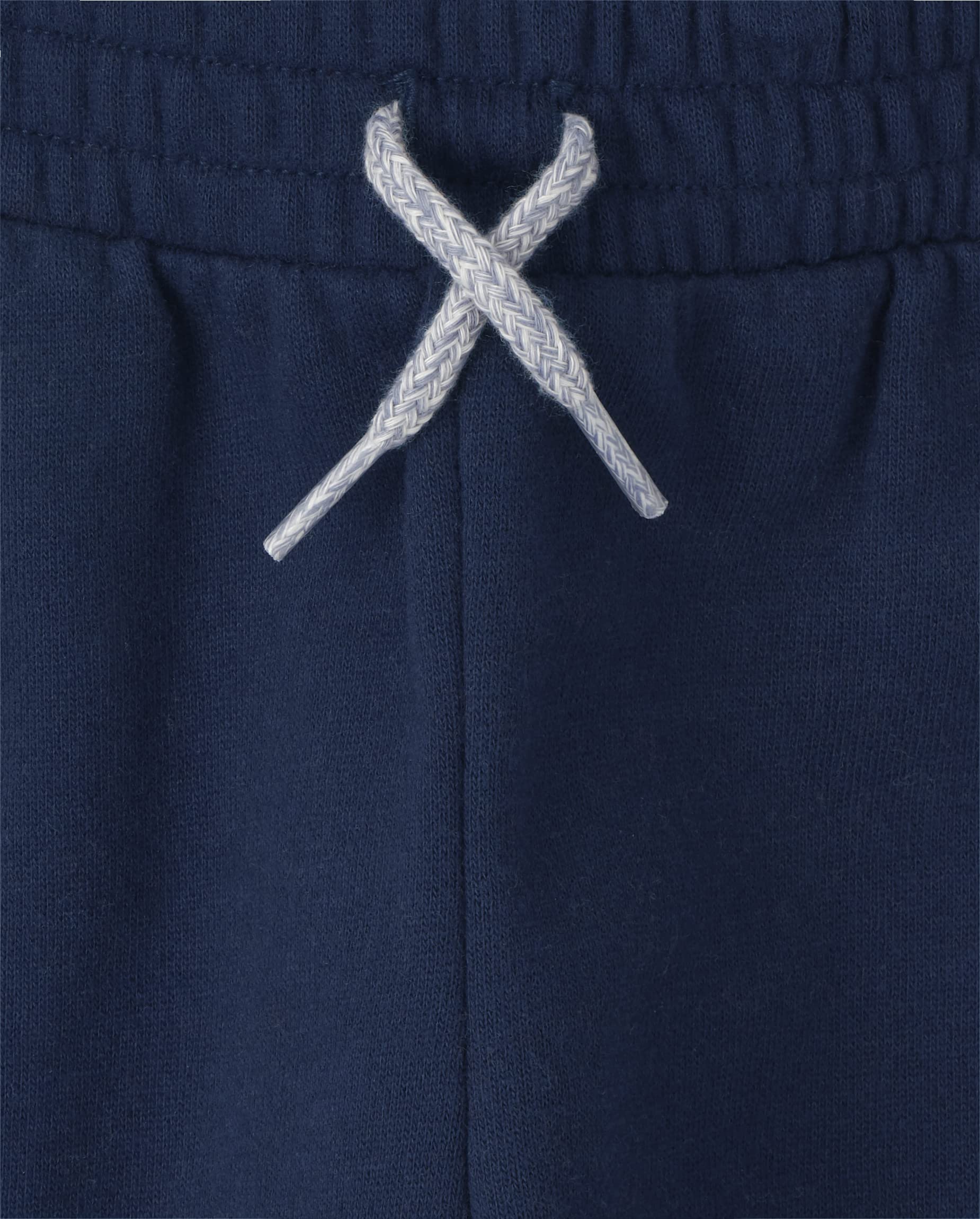 And Toddler Boy Active Striped Fleece Jogger Pants 2-pack