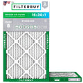 Filterbuy 8x14x1 Air Filter MERV 8 Essential Dust & Allergy Defense (2-Pack), Electrostatic Pleated HVAC AC Furnace Filters Replacement, Made in USA (Actual Size: 7.50 x 13.50 x 0.75)
