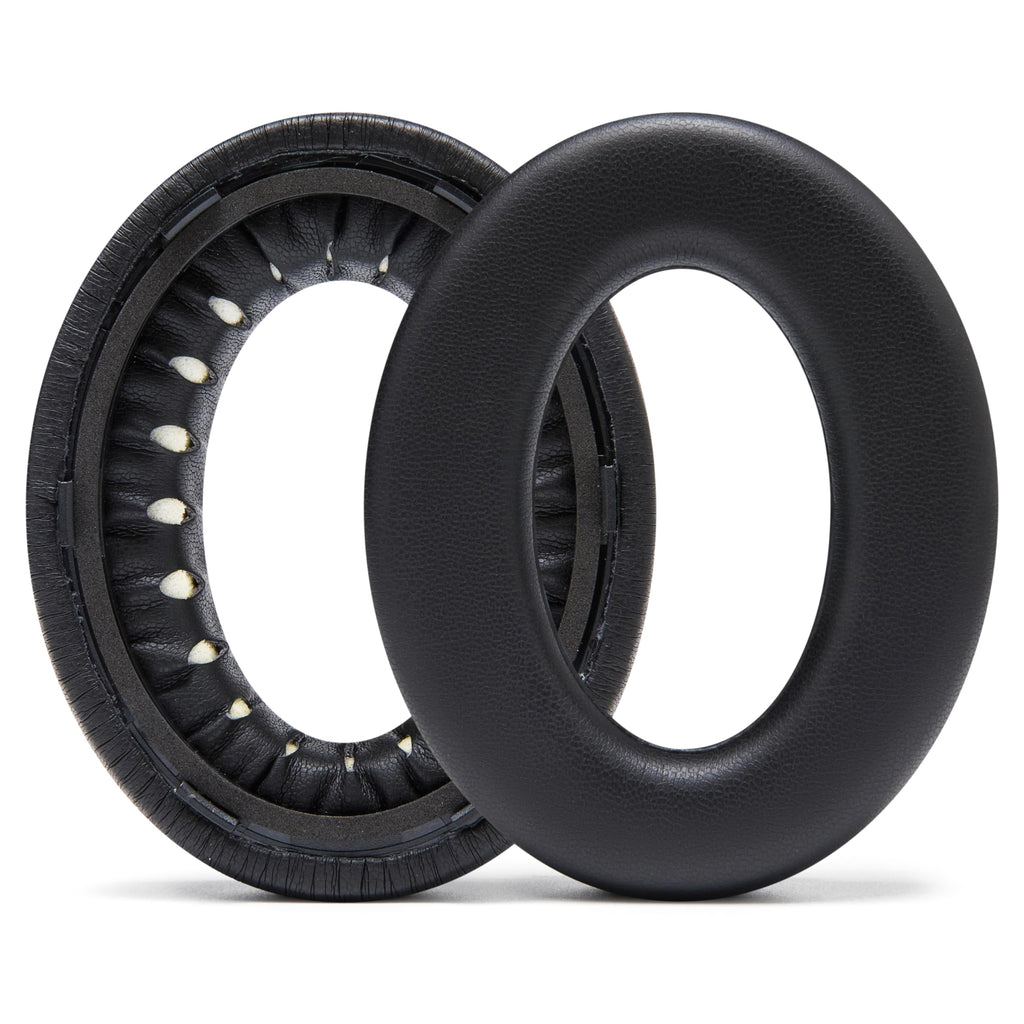 WC PadZ QC Ultra – Upgraded Replacement Earpads Compatible with Bose QuietComfort Ultra Gen 1 & Gen 2 by Wicked Cushions | Enhanced Comfort, Thickness & Durability | 90's Black
