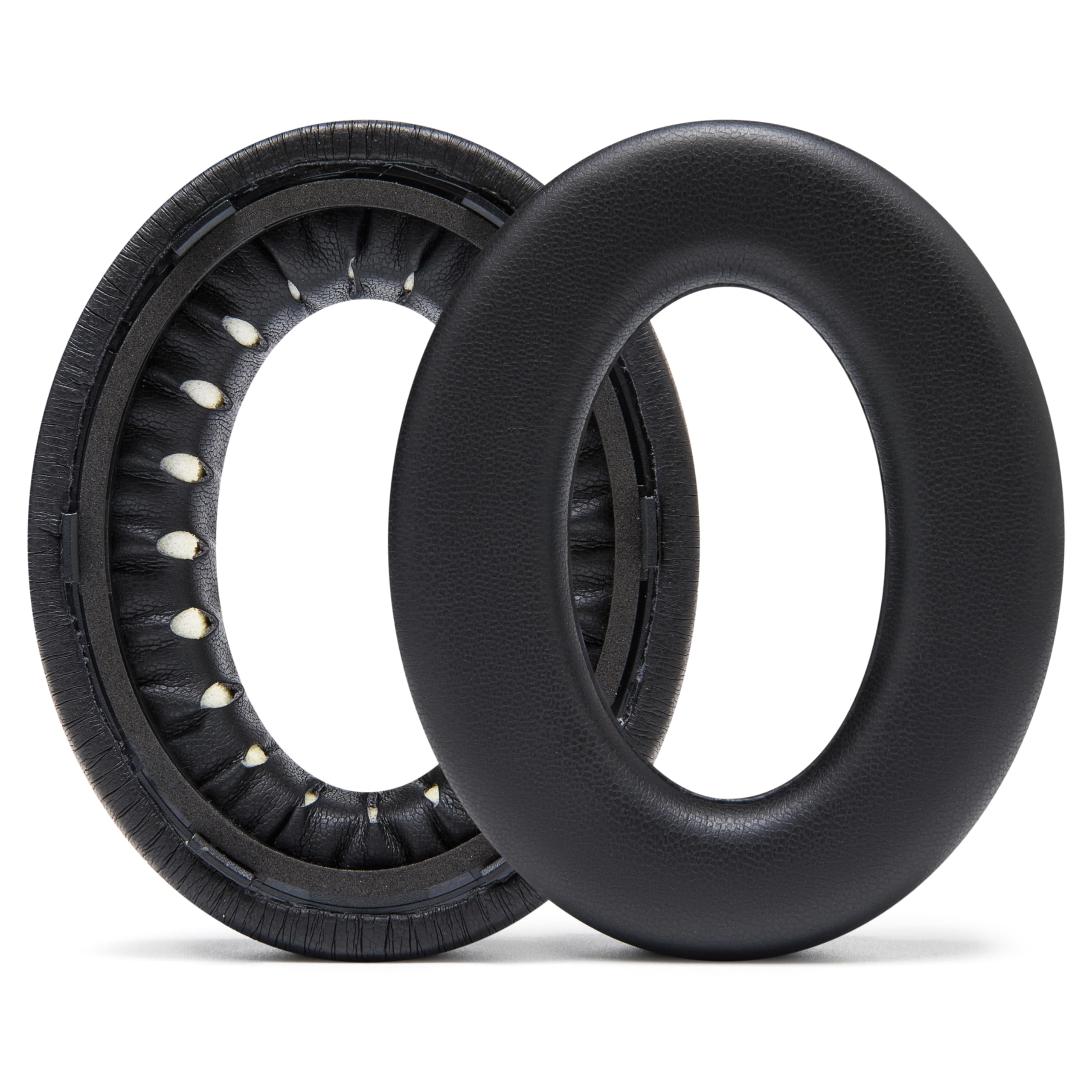 WC PadZ QC Ultra – Upgraded Replacement Earpads Compatible with Bose QuietComfort Ultra Gen 1 & Gen 2 by Wicked Cushions | Enhanced Comfort, Thickness & Durability | 90's Black