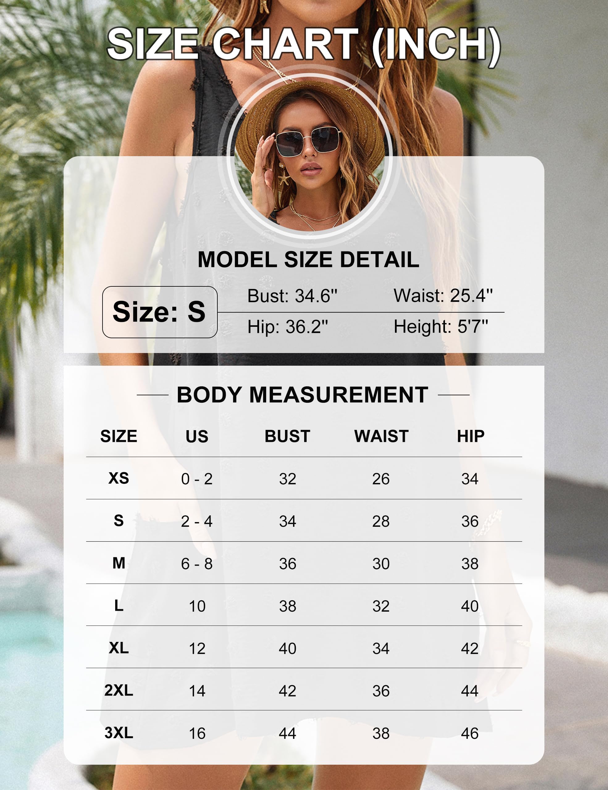 Blooming Jelly Womens Polka Dot Beach Cover Up Summer Dress V Neck Casual Swimsuit Coverup with Pockets
