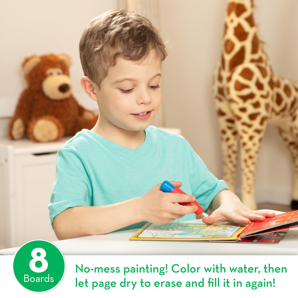Melissa & Doug On The Go Water Wow! Reusable Water-Reveal Activity Pad – Adventure