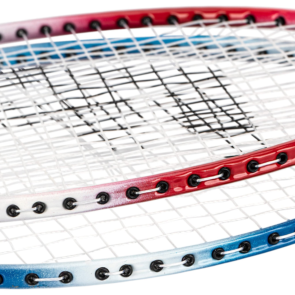 Franklin Sports Badminton Racket + Birdie Set - Replacement Badminton Equipment for Kids + Adults - 2 Player - 4 Player Badminton Racket Sets