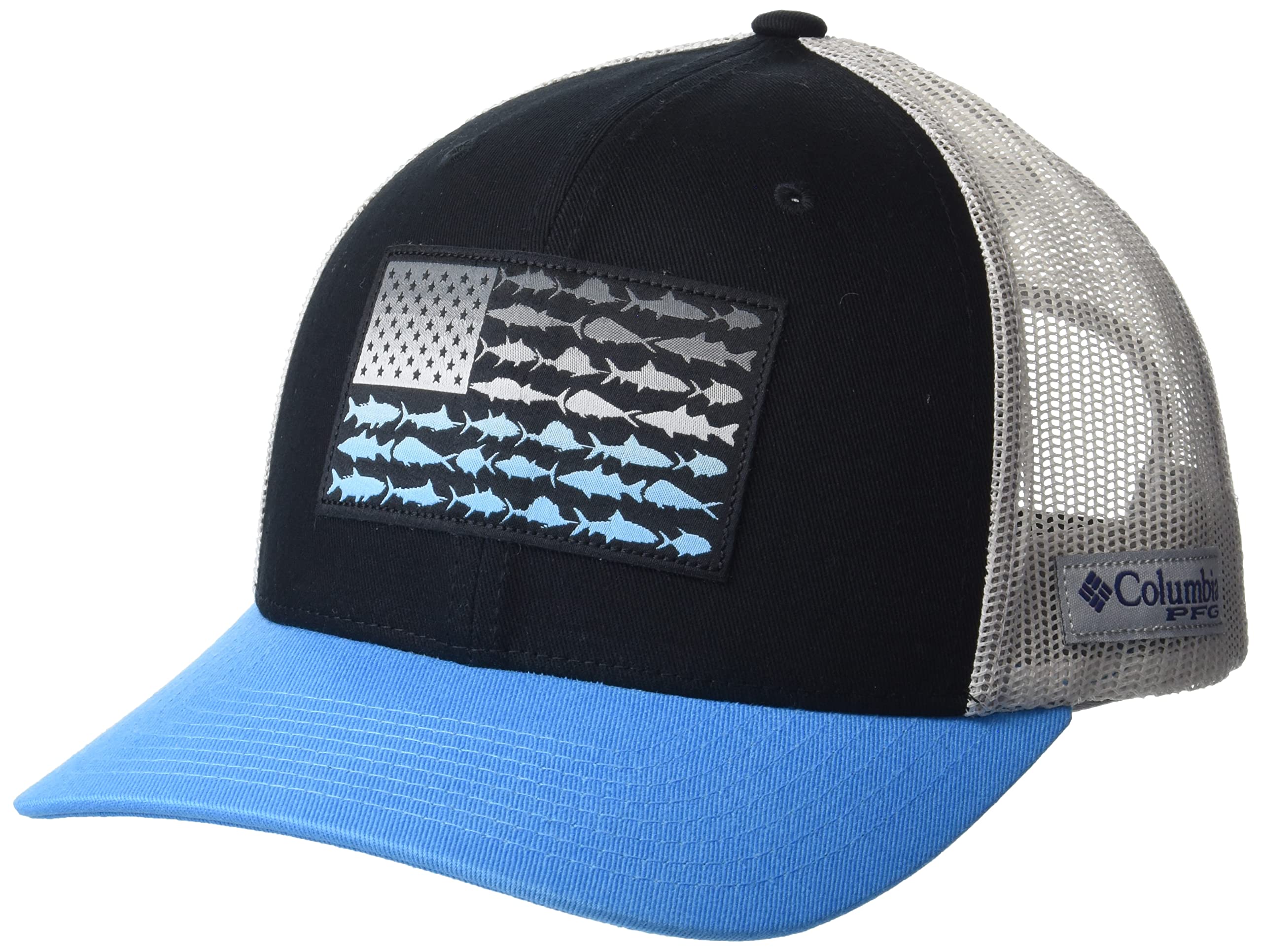 Columbia Unisex Adult PFG Logo Mesh Ball Cap