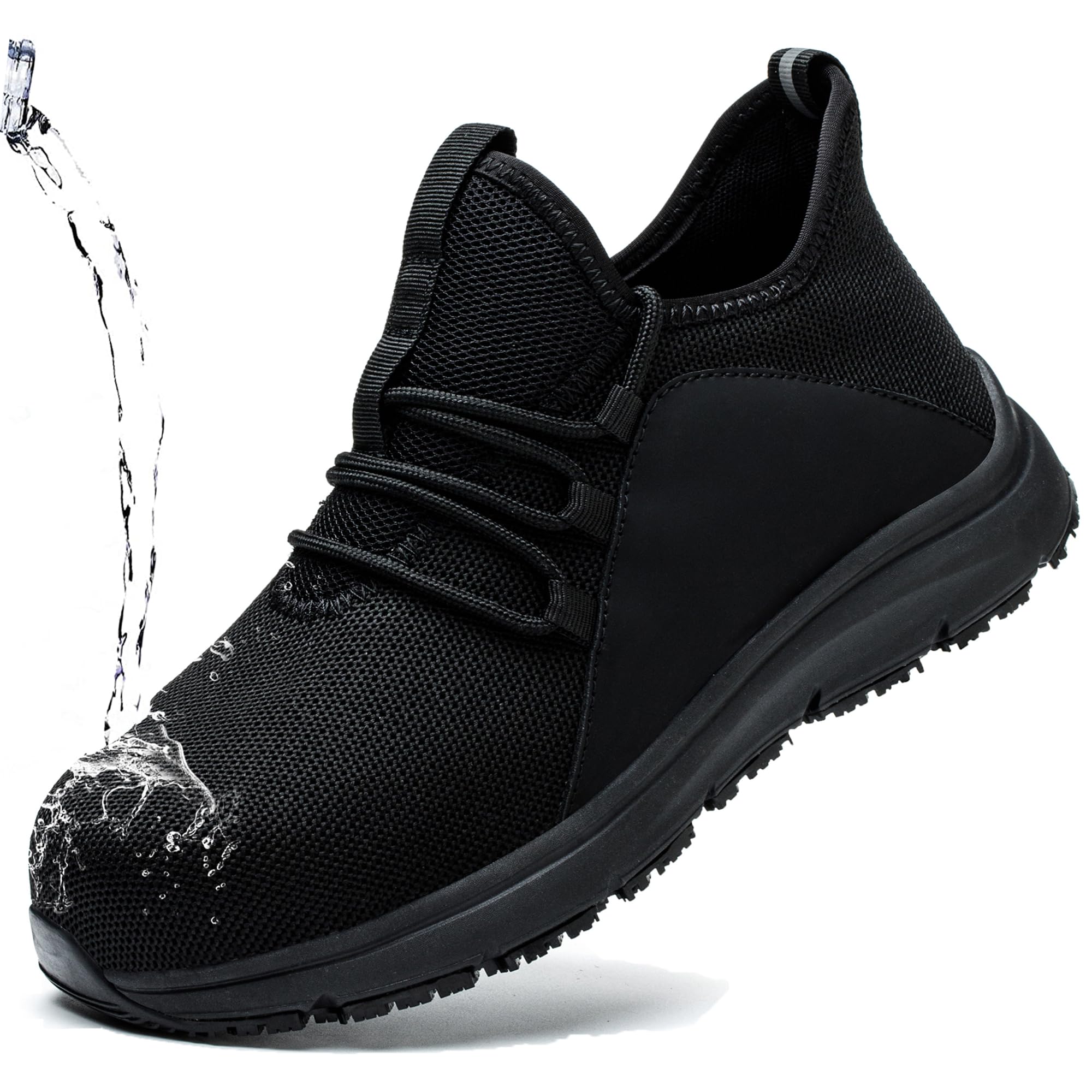 ulogu Steel Toe Shoes for Men Women Waterproof Non Slip Safety Work Shoes