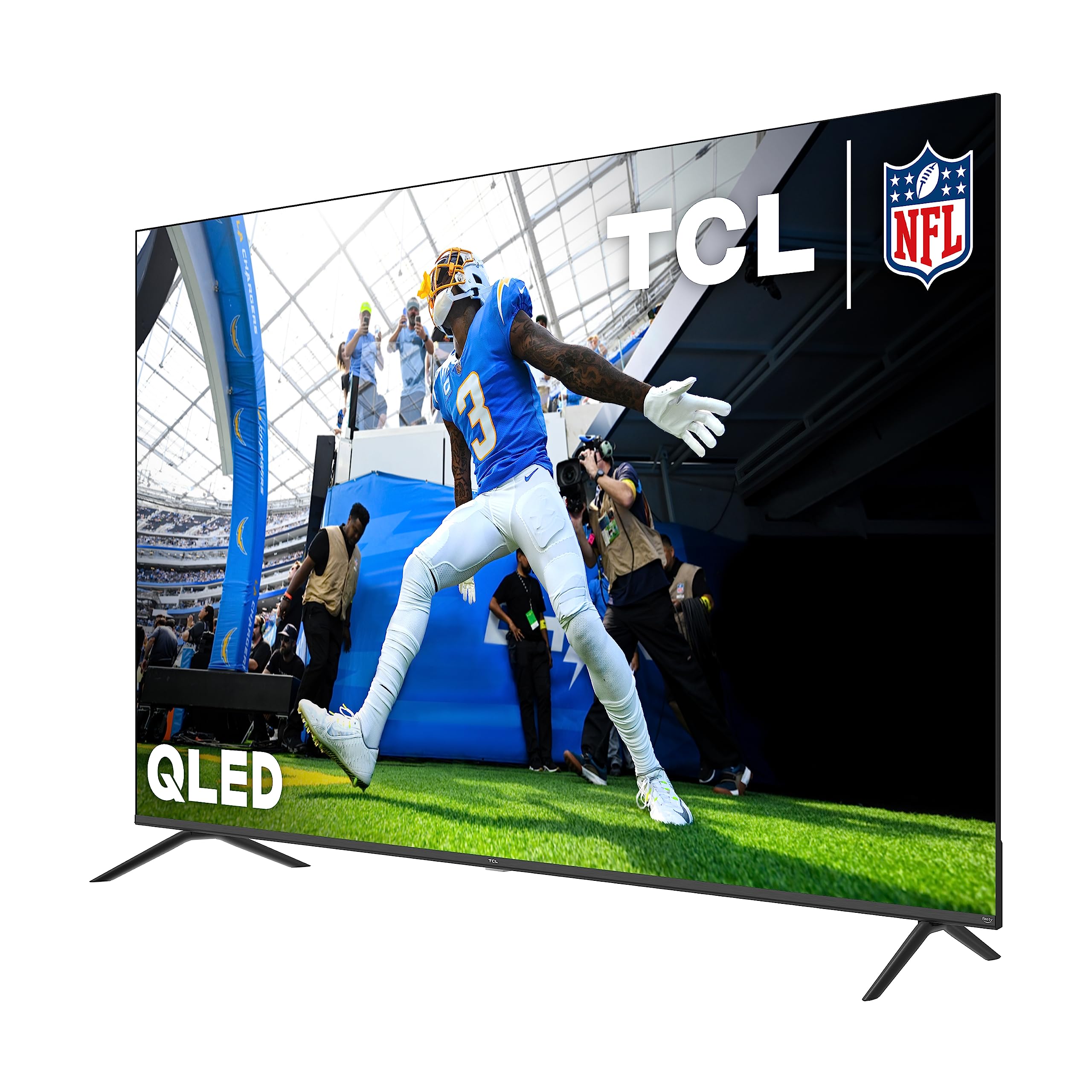 TCL 55-Inch Q6 QLED 4K Smart TV with Fire TV (55Q650F, 2023 Model) Dolby Vision, Dolby Atmos, HDR Pro+, Alexa Built-in with Voice Remote, Streaming UHD Television