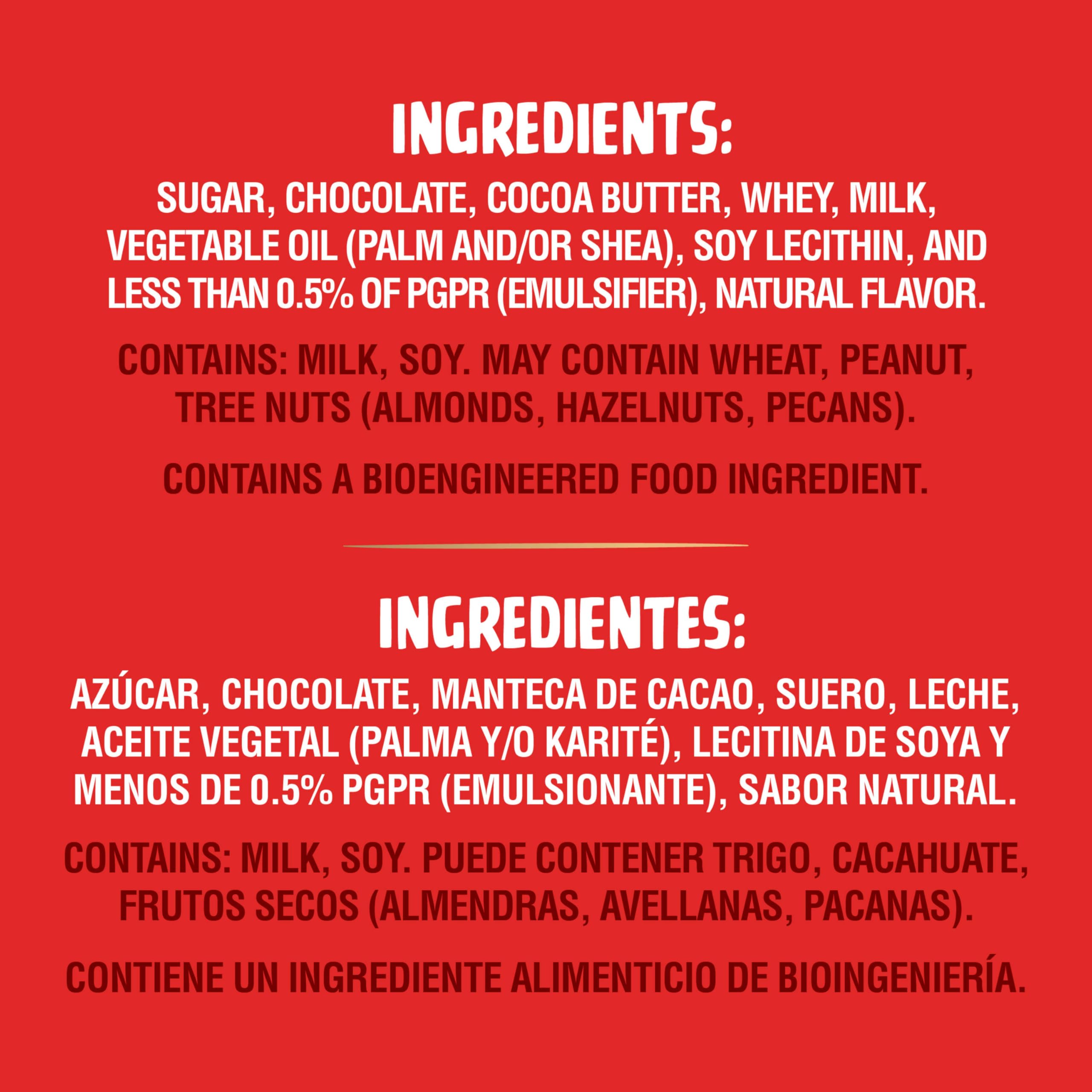 Carlos V Milk Chocolate Mexican Candy Bars 32 Count