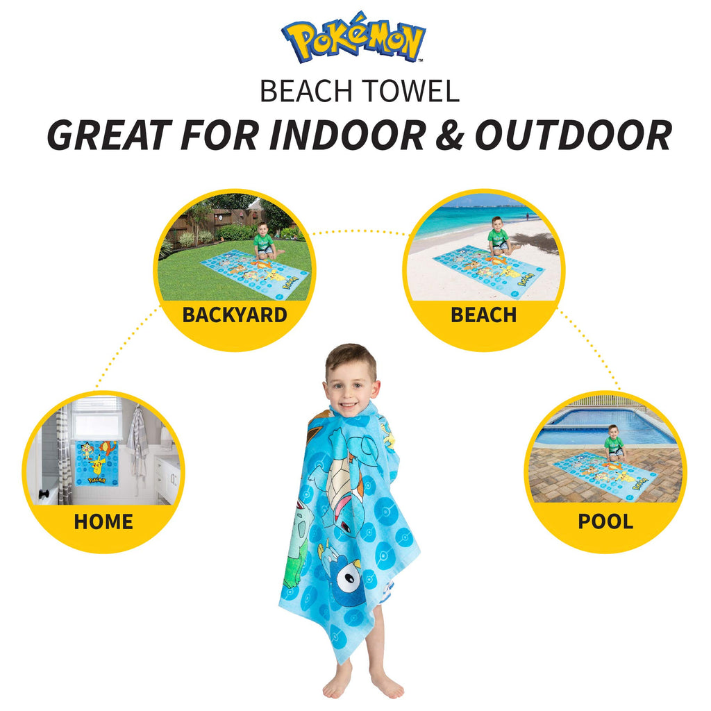 Barney Classic Kids Super Soft Cotton Bath/Pool/Beach Towel, 58 in x 28 in, (Offical Licensed Product) By Franco