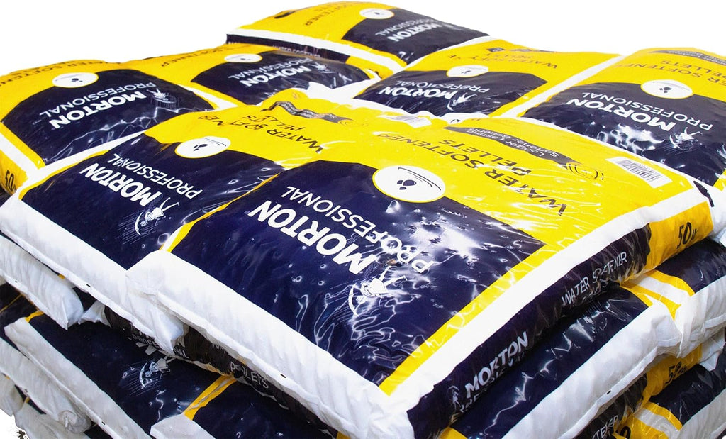 Morton Salt 1501 Clean Protect System Water Softener, 50 lbs, White