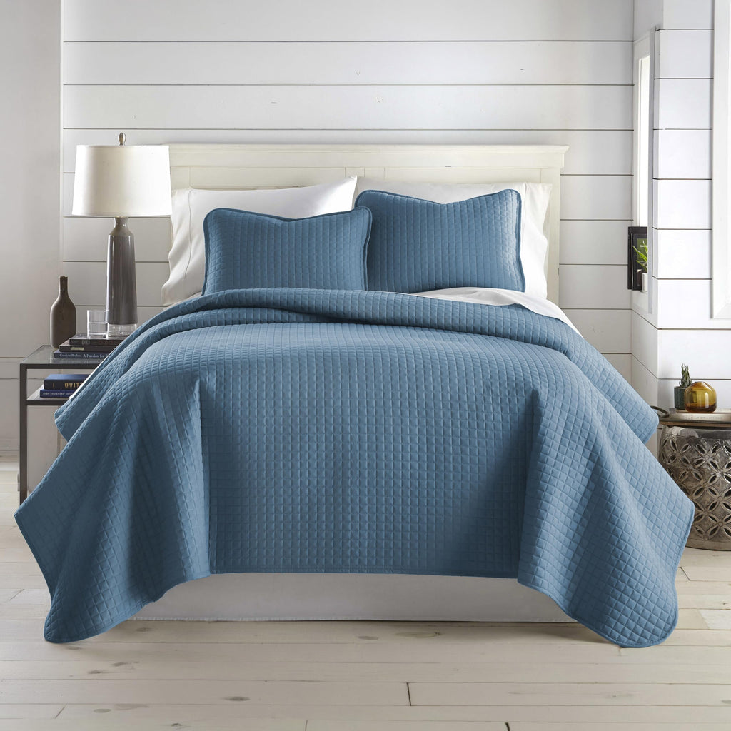 Southshore Fine Living, Inc. XL Twin Quilt Set, Microfiber Quilted Bedspread, White Bedding Twin Coverlet w/Pillow Sham, Pet Hair Resistant Bedding Coverlet Set, Quilted Coverlet, Bright White Quilt