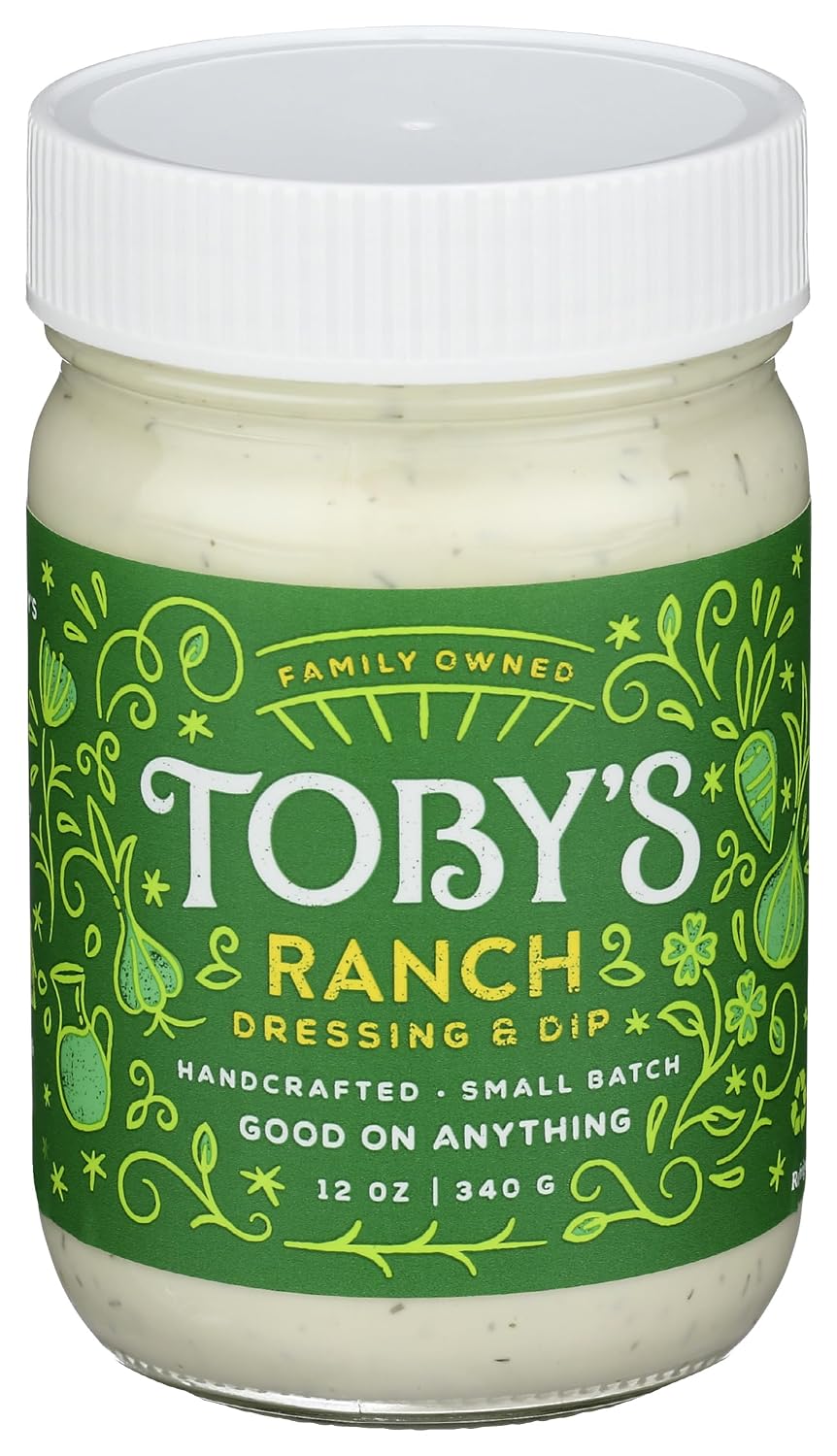Tobys, Dressing Dip Ranch, 12 Ounce