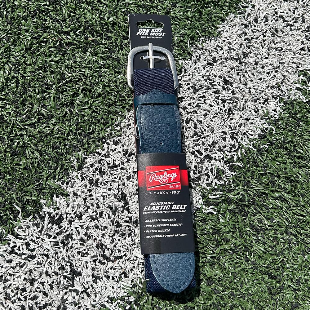 Rawlings | Elastic Game Day Belt | Baseball/Softball | Adult/Youth | Multiple Colors