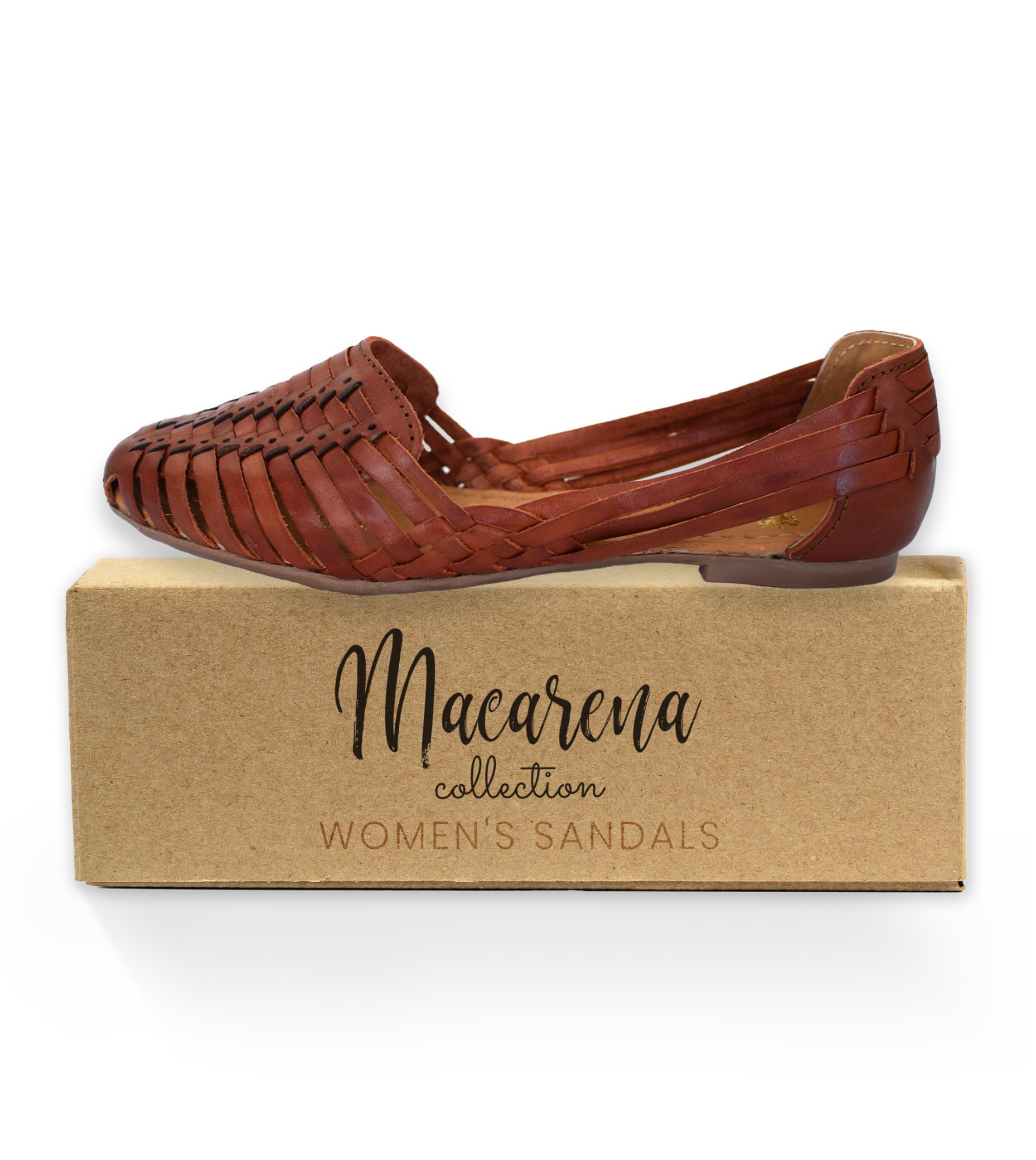 Macarena Collection Womens Shoes Leather Sandals for Women | Huarache Handmade Mexican Sandals | Comfortable & Stylish Womens Sandals 2167