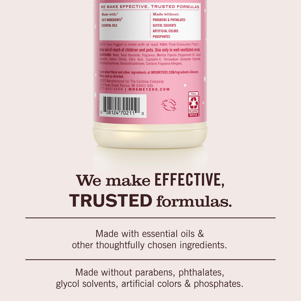 MRS. MEYER'S CLEAN DAY Multi-Surface Cleaner Concentrate, Use to Clean Floors, Tile, Counters, Lavender, 32 fl. oz