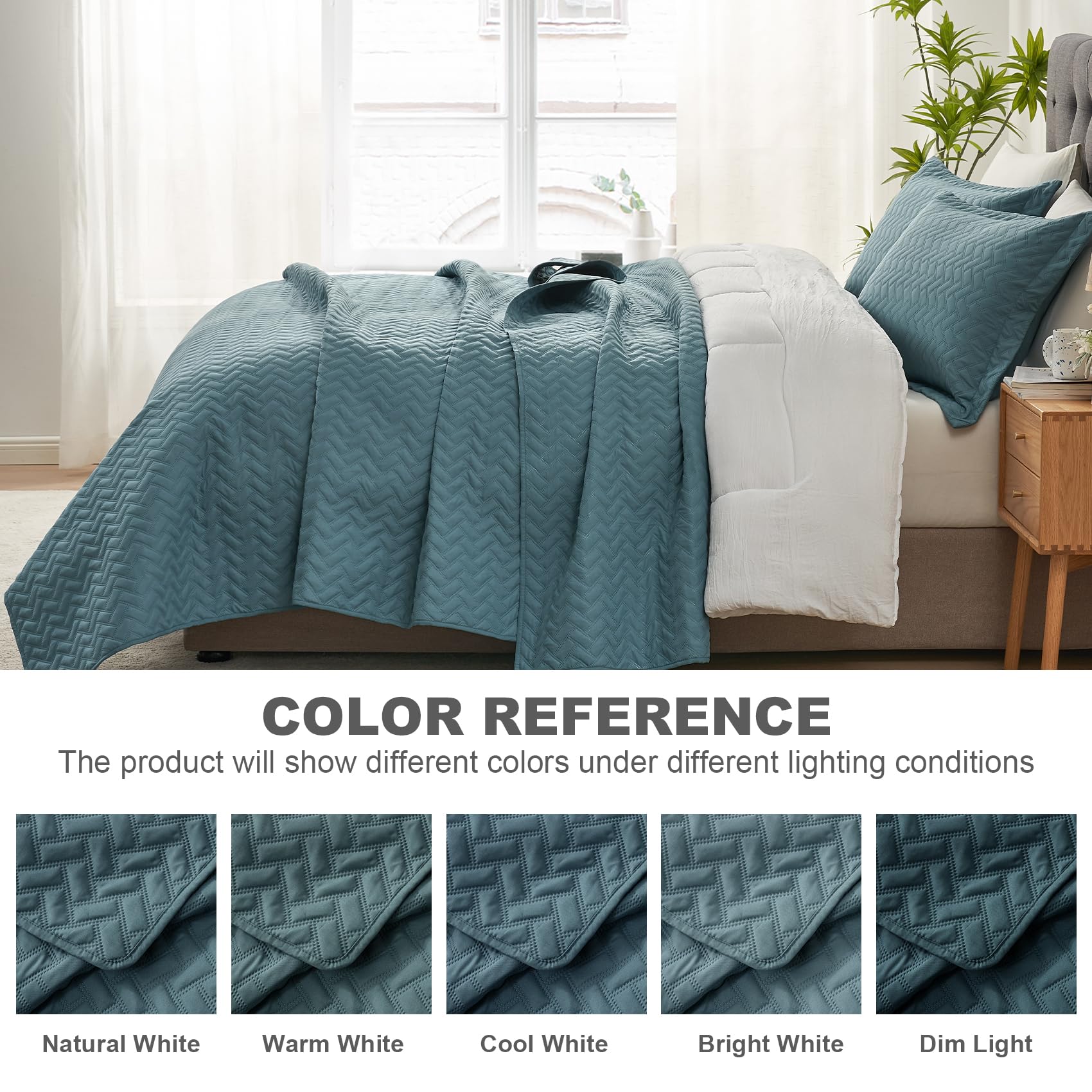 Hansleep Black Quilt Twin Size - Damask Ultrasonic All Season Bedspread Twin, Soft Lightweight Coverlet Bedding Set, 2 Pieces (1 Quilt, 1 Pillow Sham)