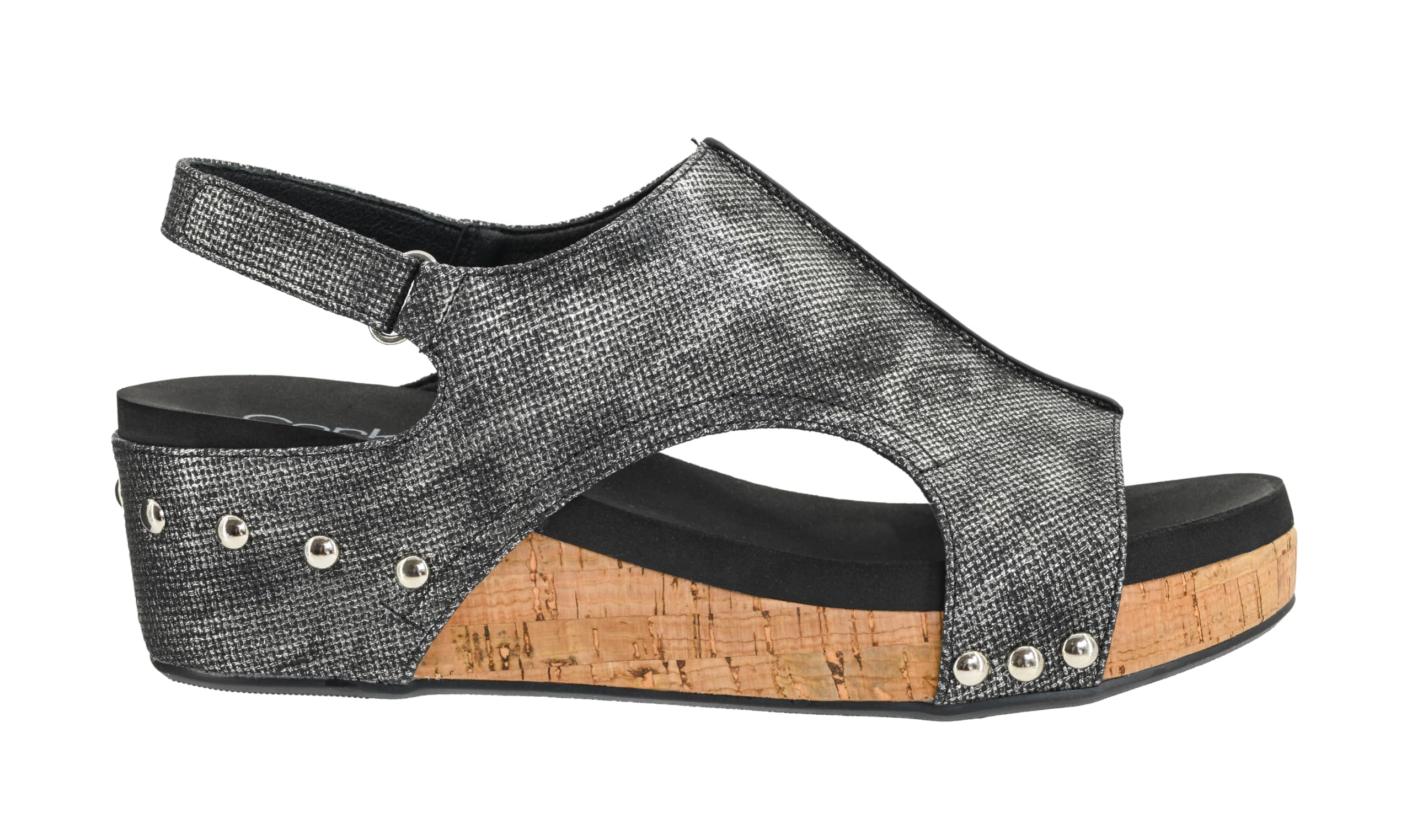 Corkys Footwear Volta Wedge - Chic Elegance Meets All-Year Comfort with a 2-Inch Cork Heel and Marshmallow Insole for Stylish Everyday Wear and All-Day Comfort