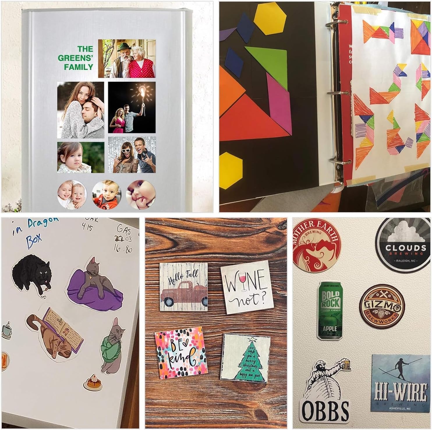 Magnetic Sheets Non-Adhesive 4" x 6" 30 mil - Flexible Magnets, 12 Pack | Thick Magnet Sheets for Fridge Photos, Crafts, DIY, Sign Making, Dies Storage - A6 and Postcard Size