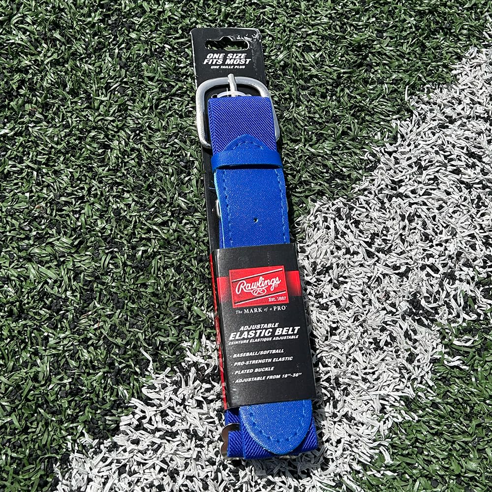 Rawlings | Elastic Game Day Belt | Baseball/Softball | Adult/Youth | Multiple Colors